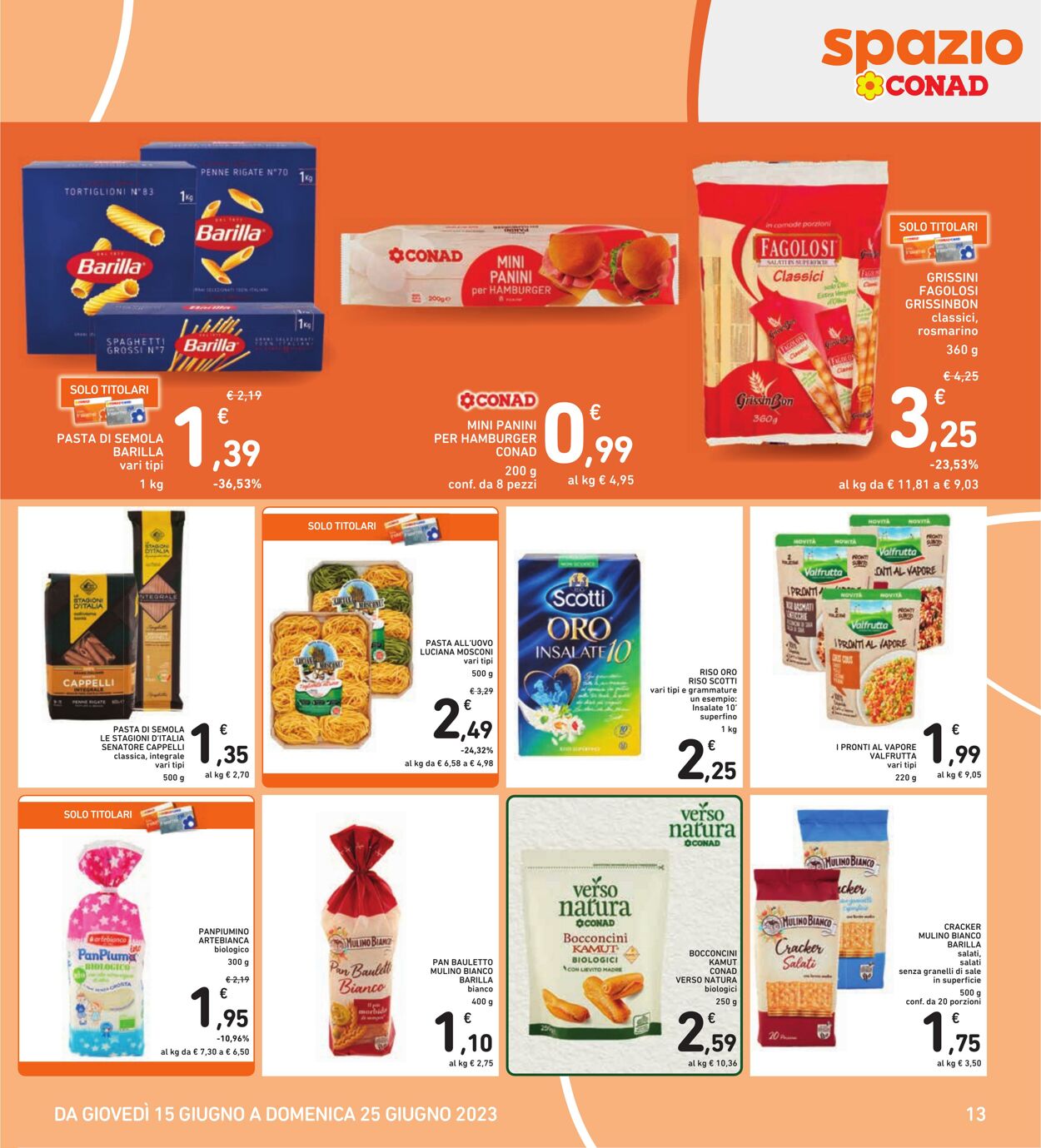 Volantino Conad 15.06.2023 - 25.06.2023