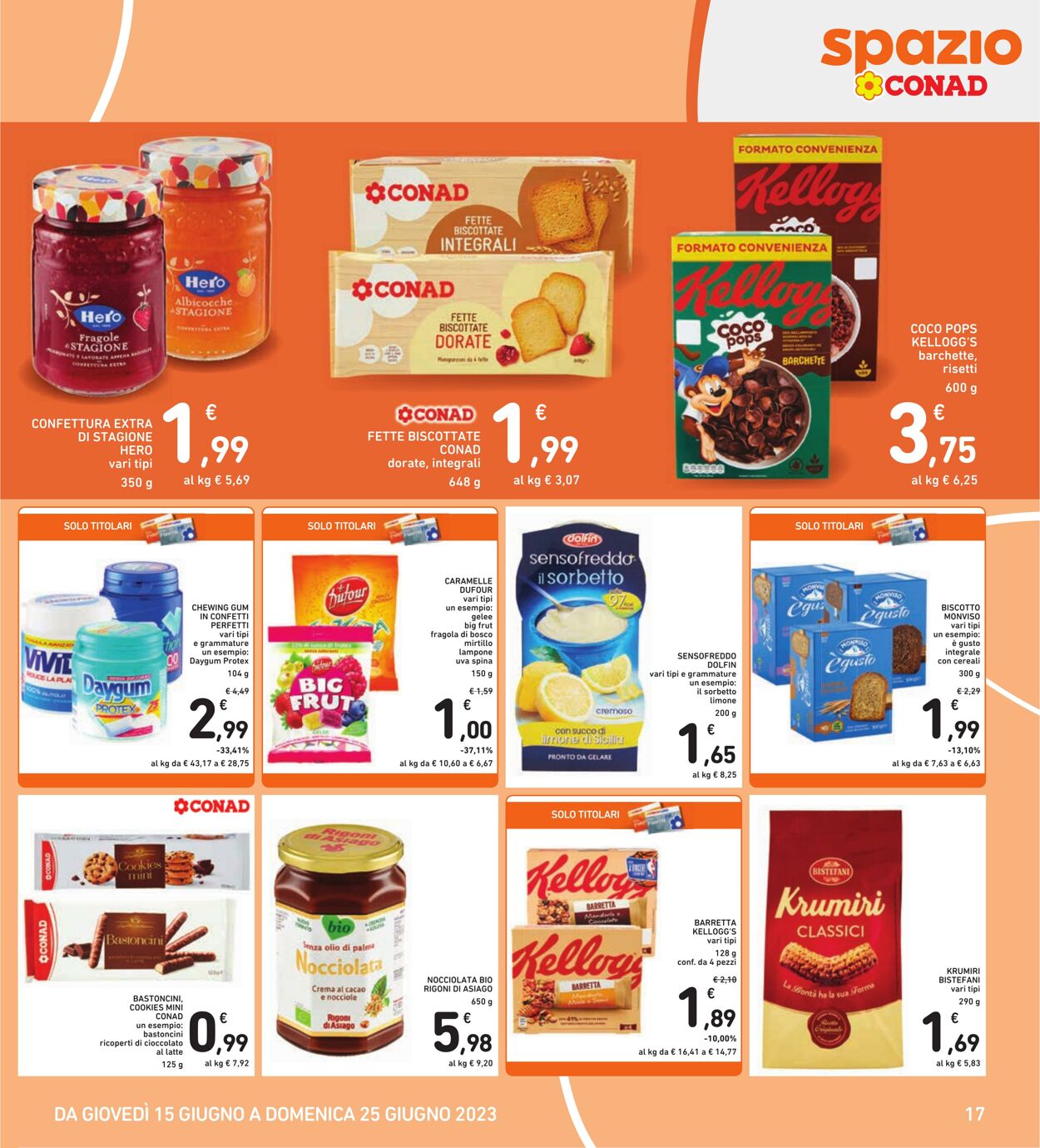 Volantino Conad 15.06.2023 - 25.06.2023