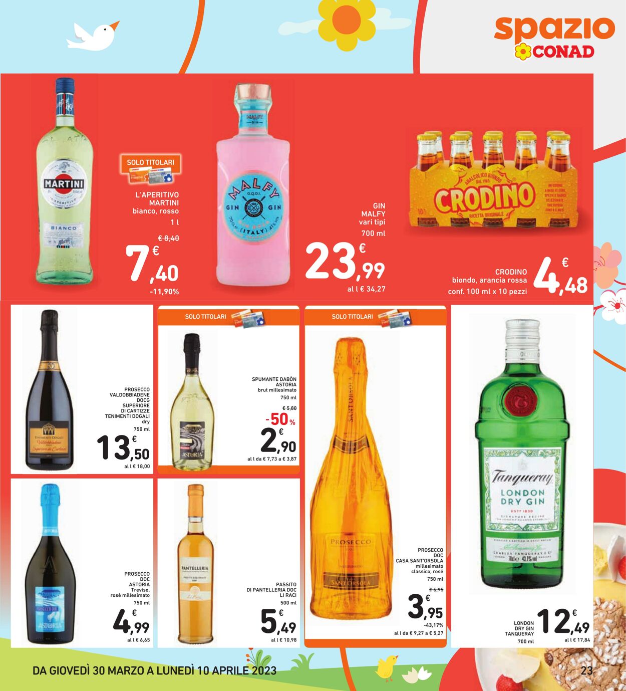 Volantino Conad 30.03.2023 - 10.04.2023