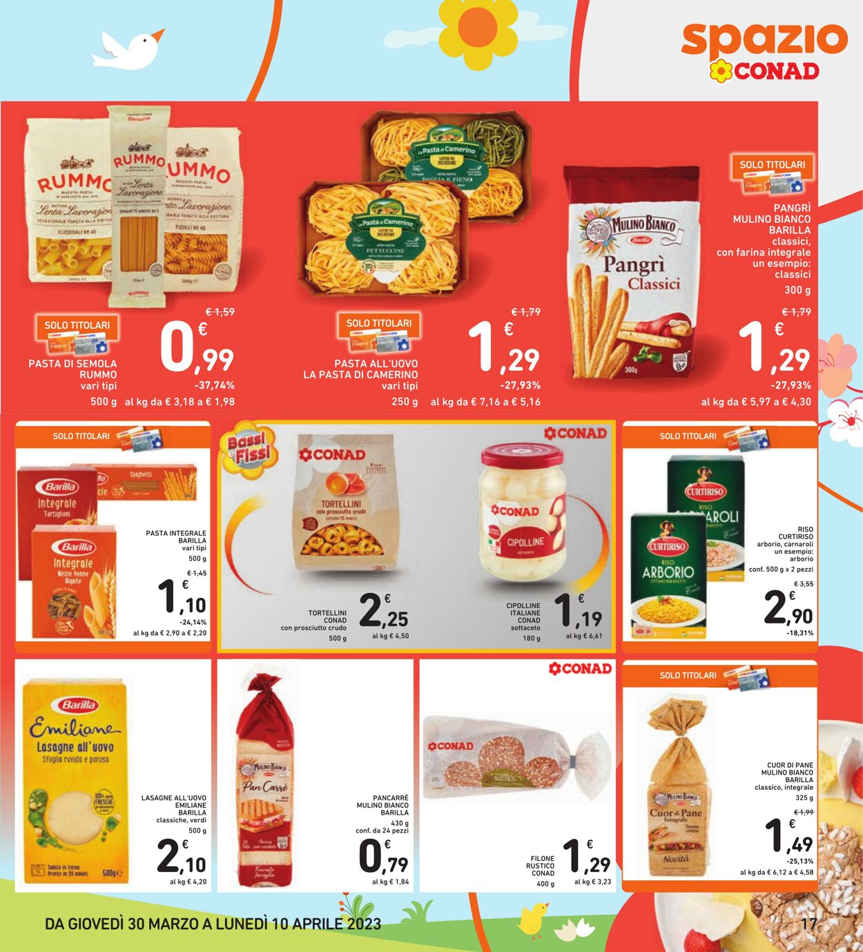 Volantino Conad 30.03.2023 - 10.04.2023