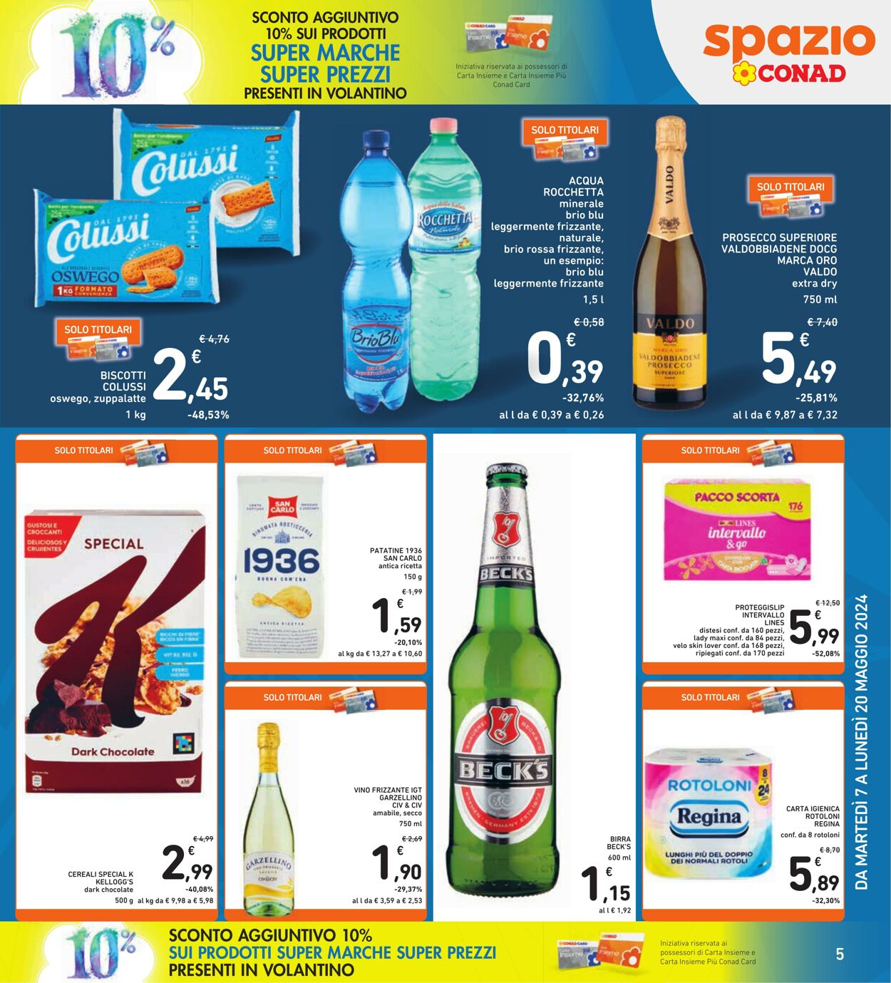 Volantino Conad 07.05.2024 - 20.05.2024