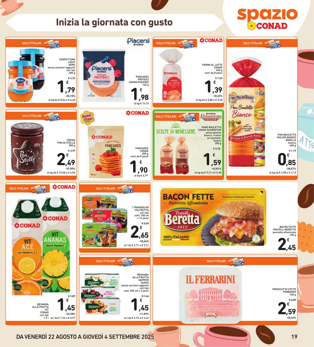 Volantino Conad 28.08.2025 - 28.08.2025