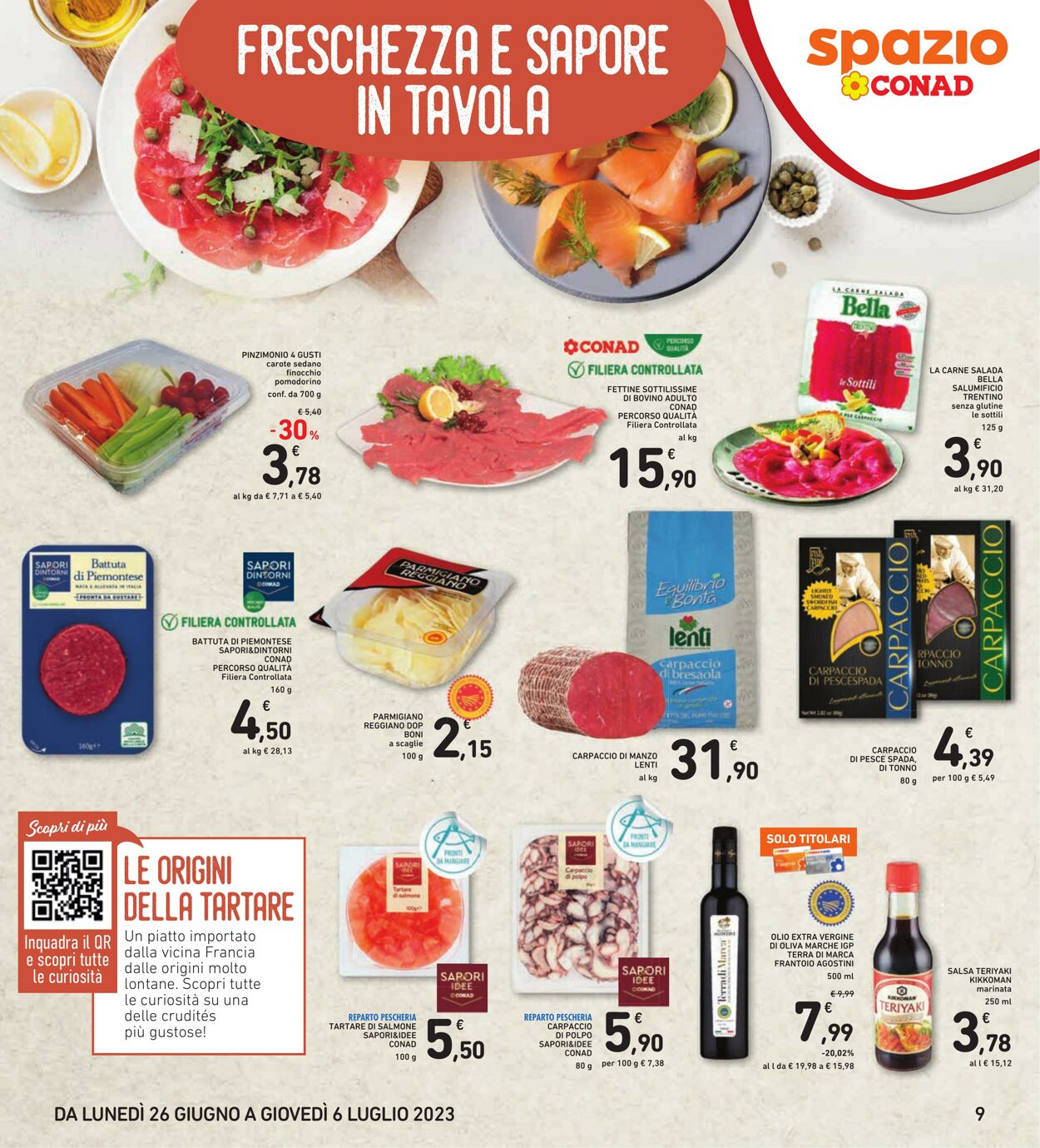 Volantino Conad 26.06.2023 - 06.07.2023