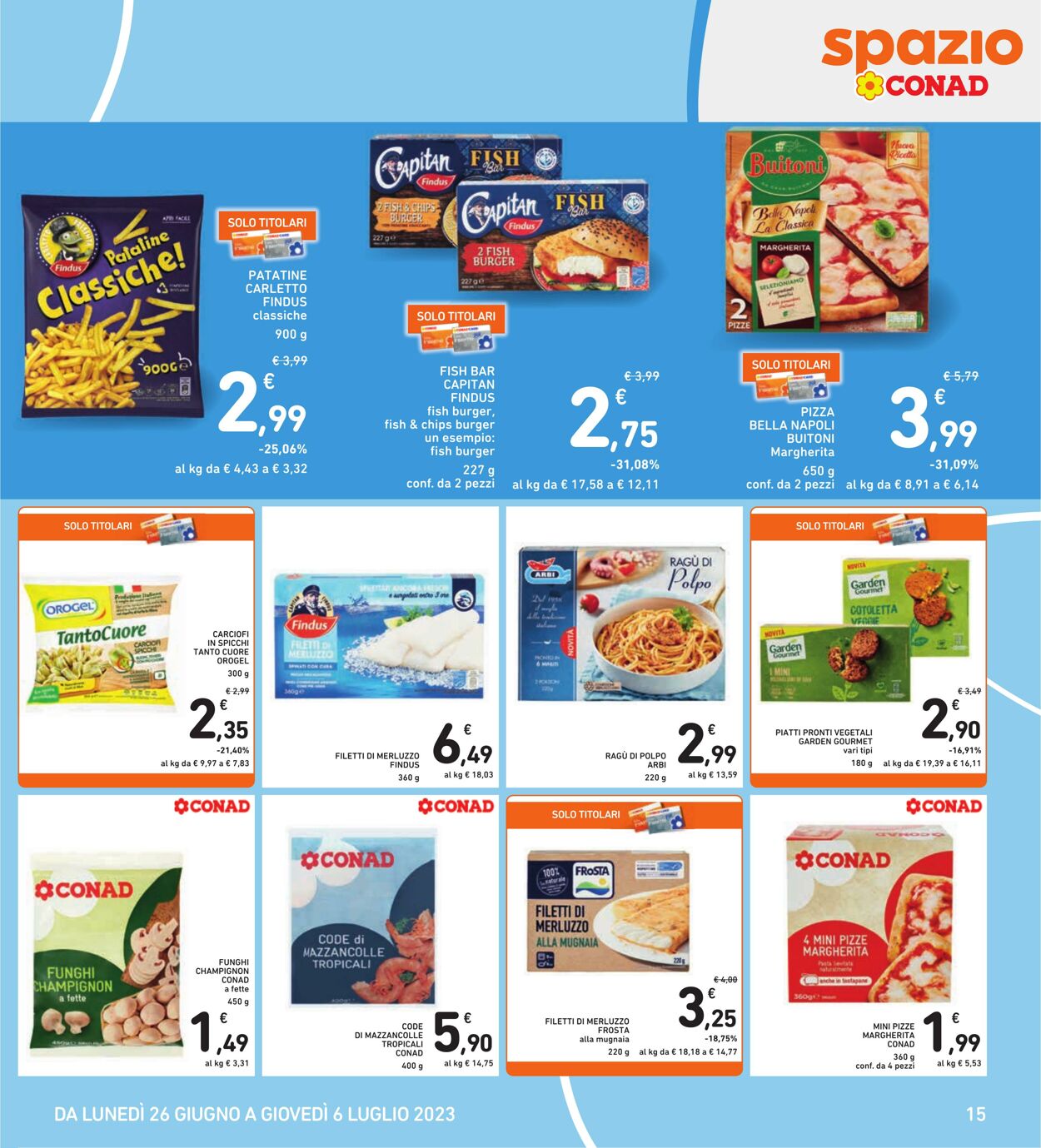 Volantino Conad 26.06.2023 - 06.07.2023