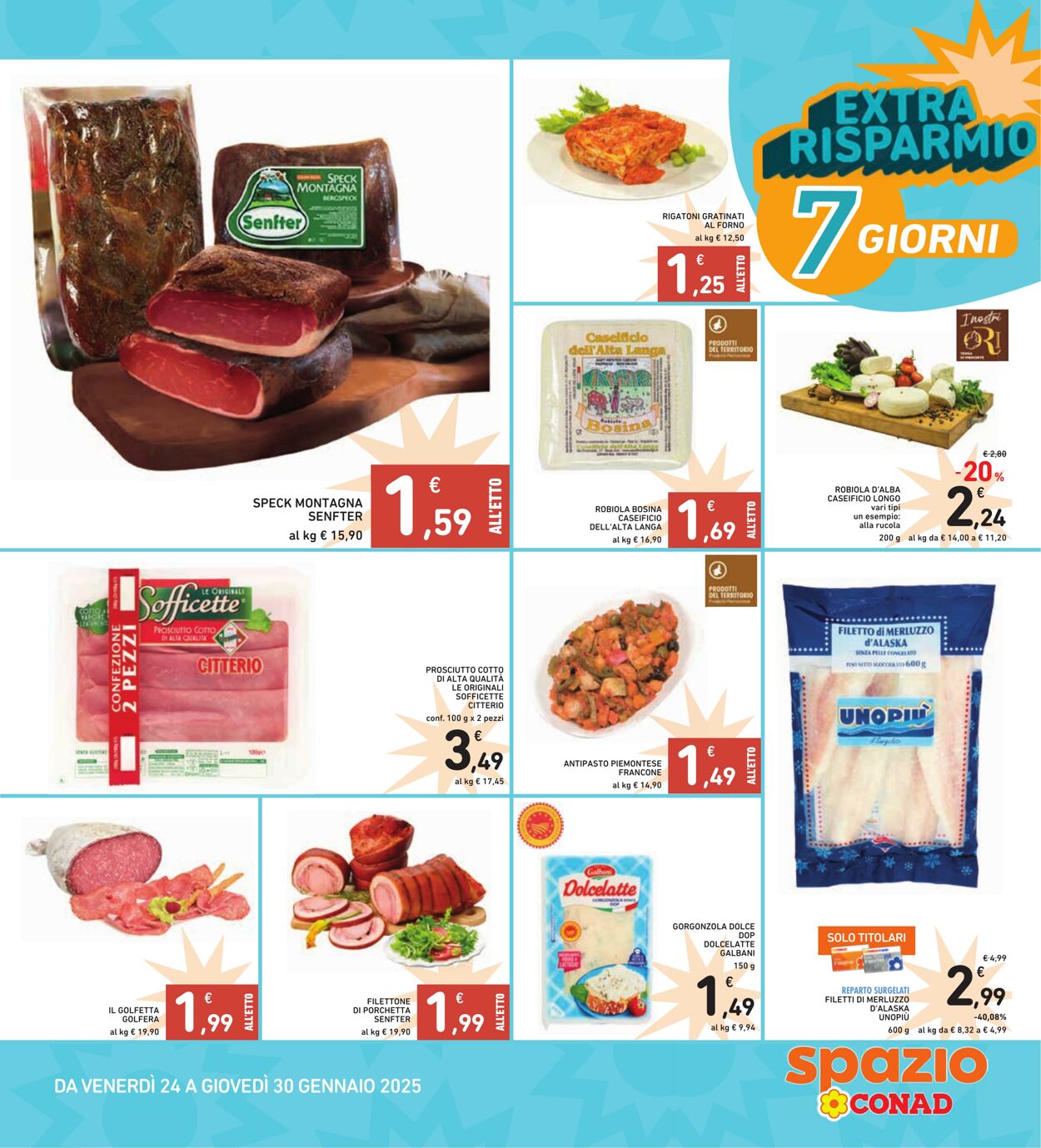 Volantino Conad 24.01.2025 - 30.01.2025