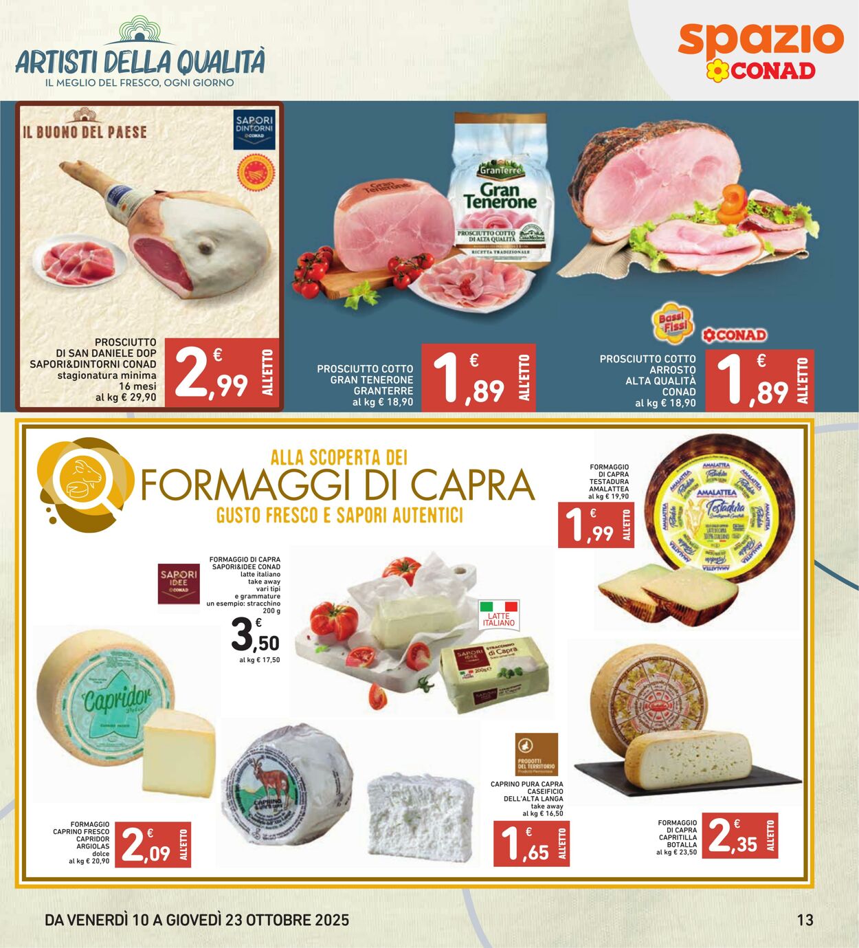 Volantino Conad 09.10.2025 - 09.10.2025