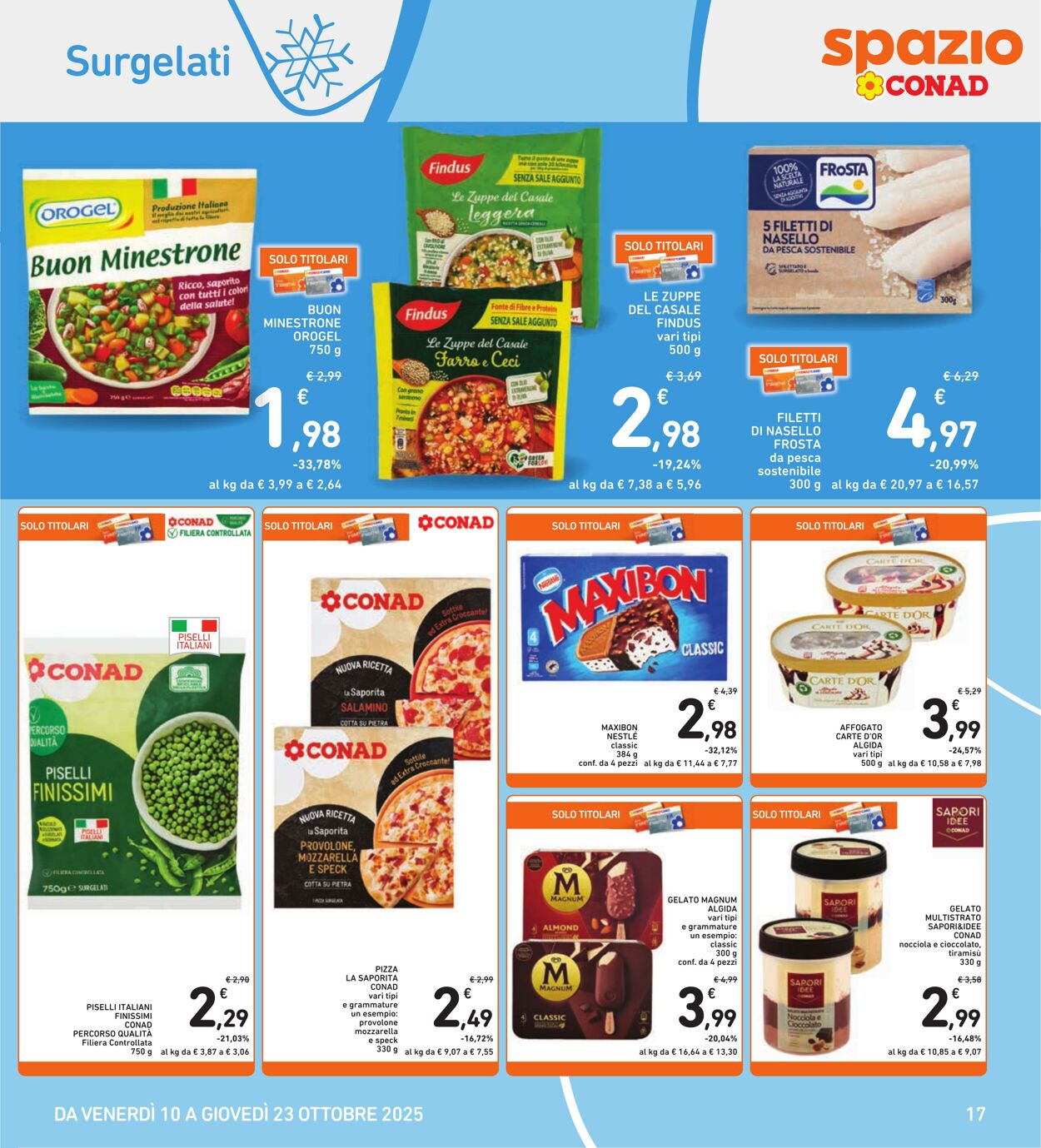 Volantino Conad 09.10.2025 - 09.10.2025