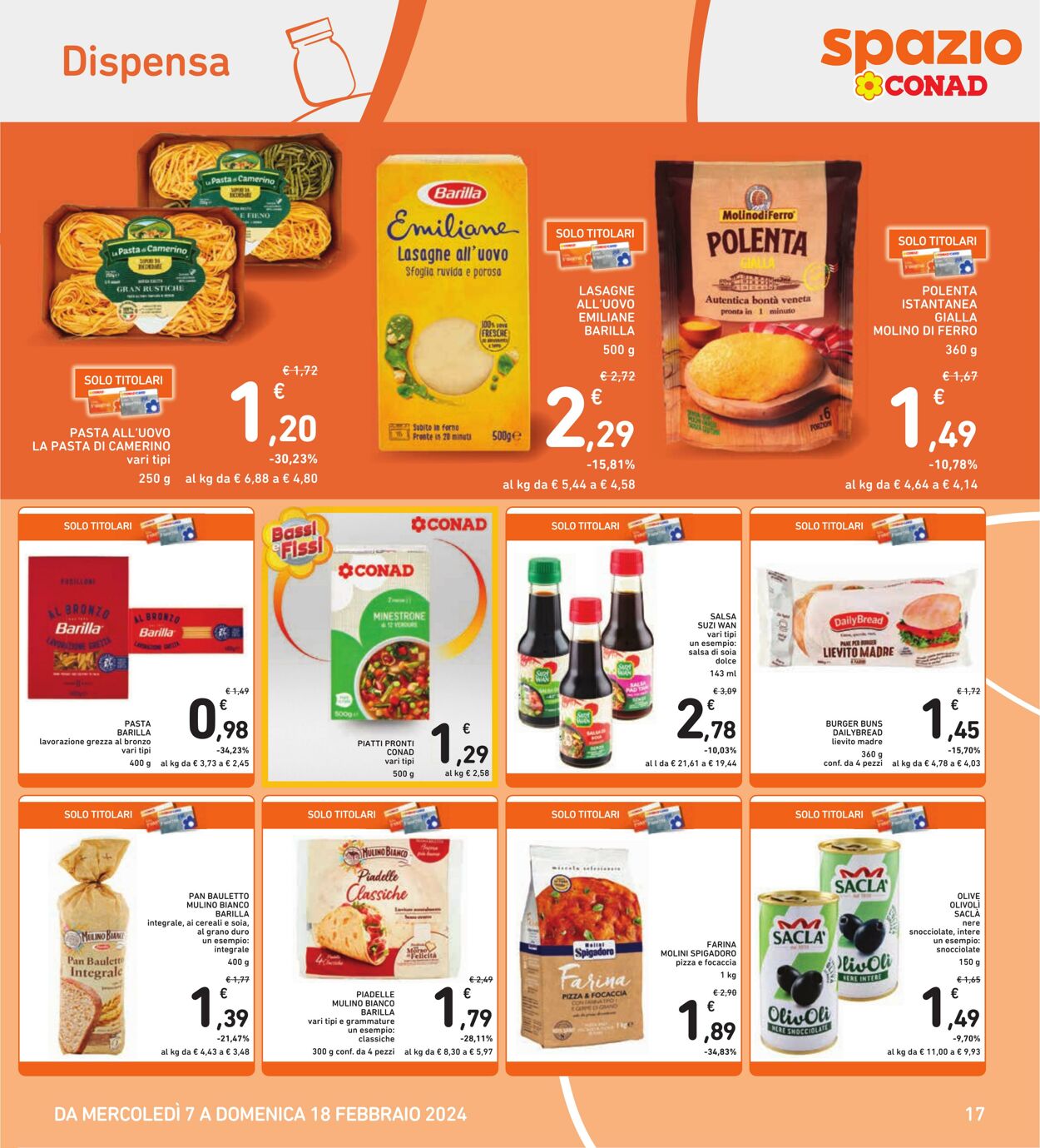 Volantino Conad 07.02.2024 - 18.02.2024