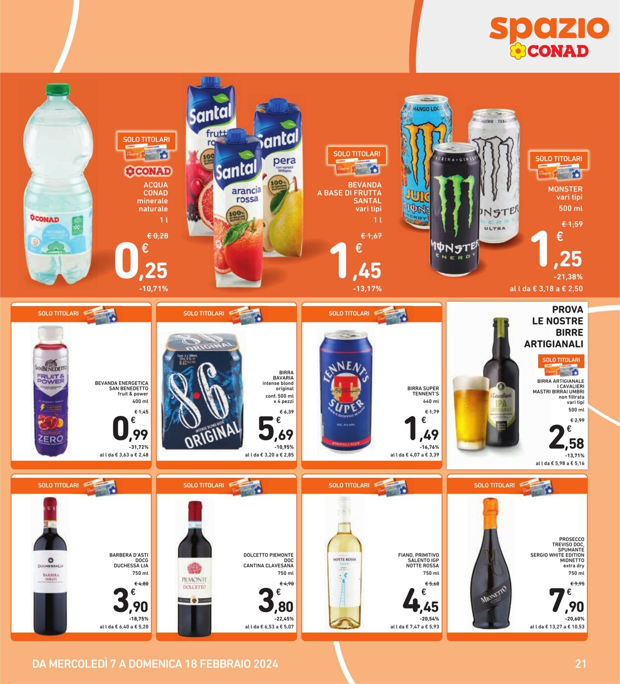 Volantino Conad 07.02.2024 - 18.02.2024