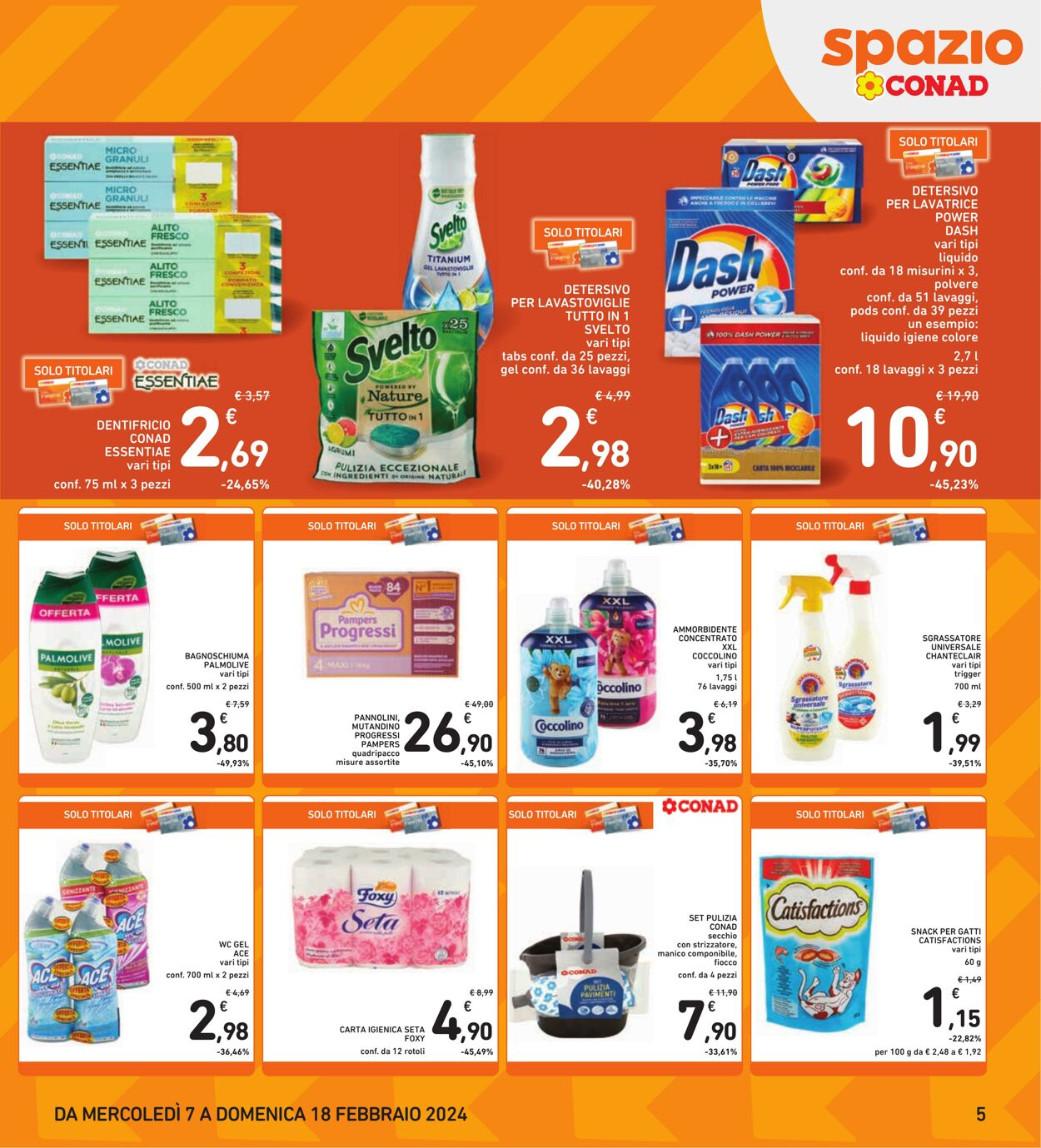 Volantino Conad 07.02.2024 - 18.02.2024