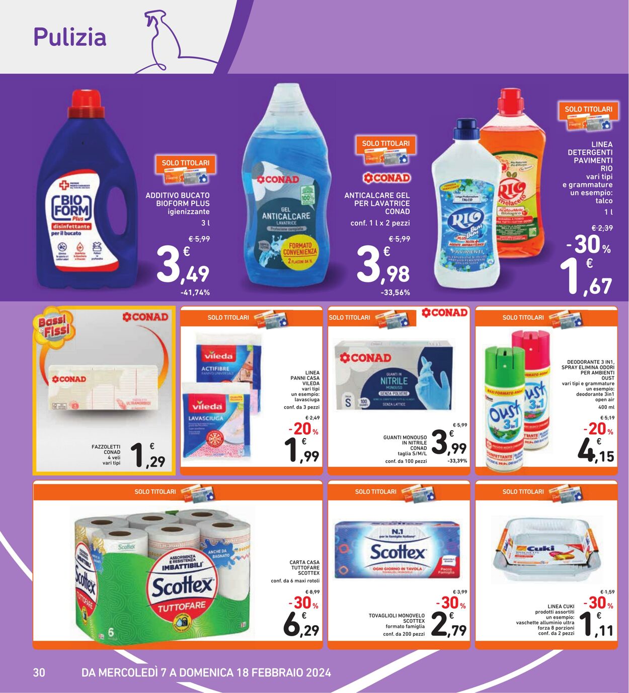 Volantino Conad 07.02.2024 - 18.02.2024