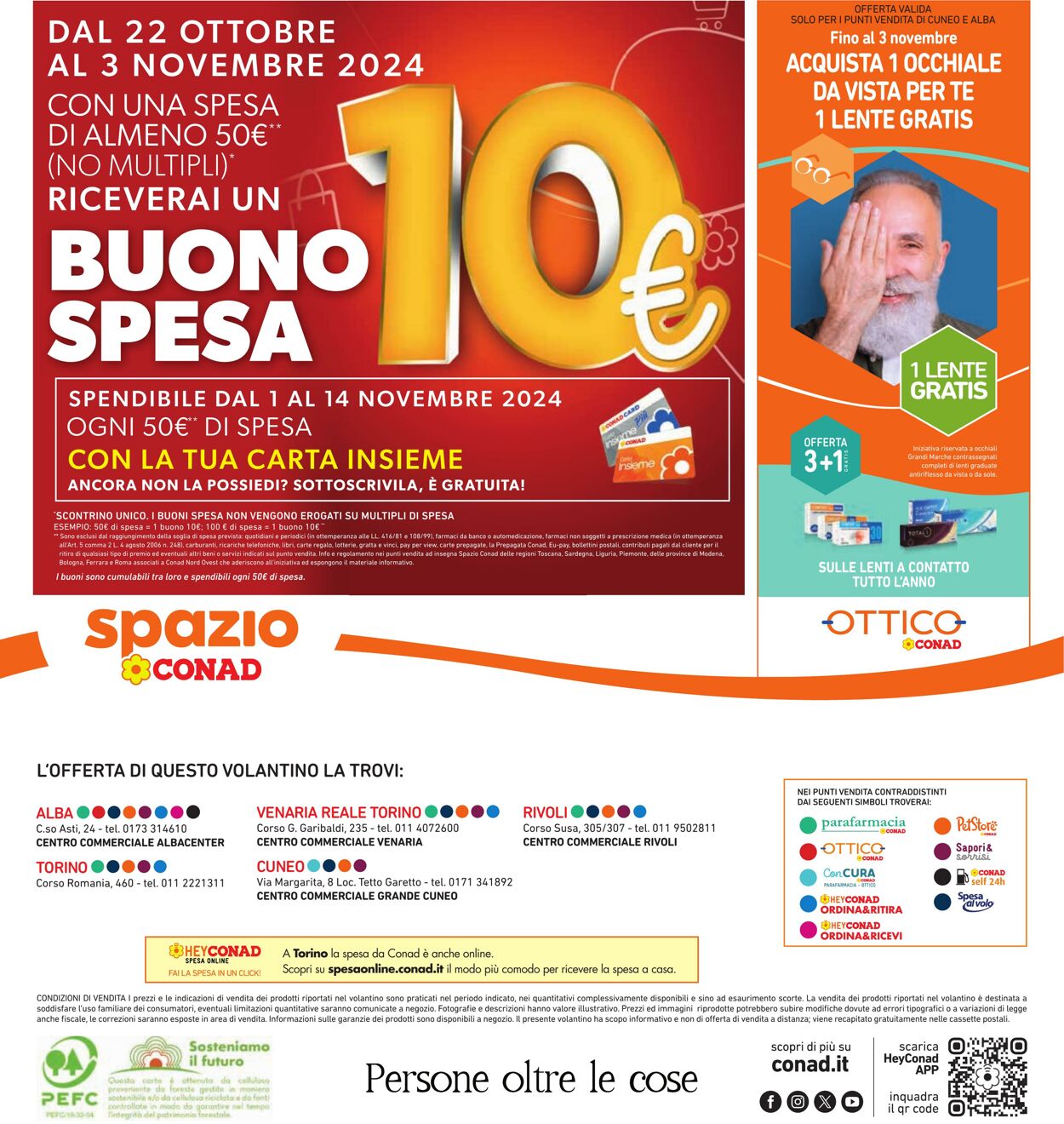 Volantino Conad 22.10.2024 - 04.11.2024