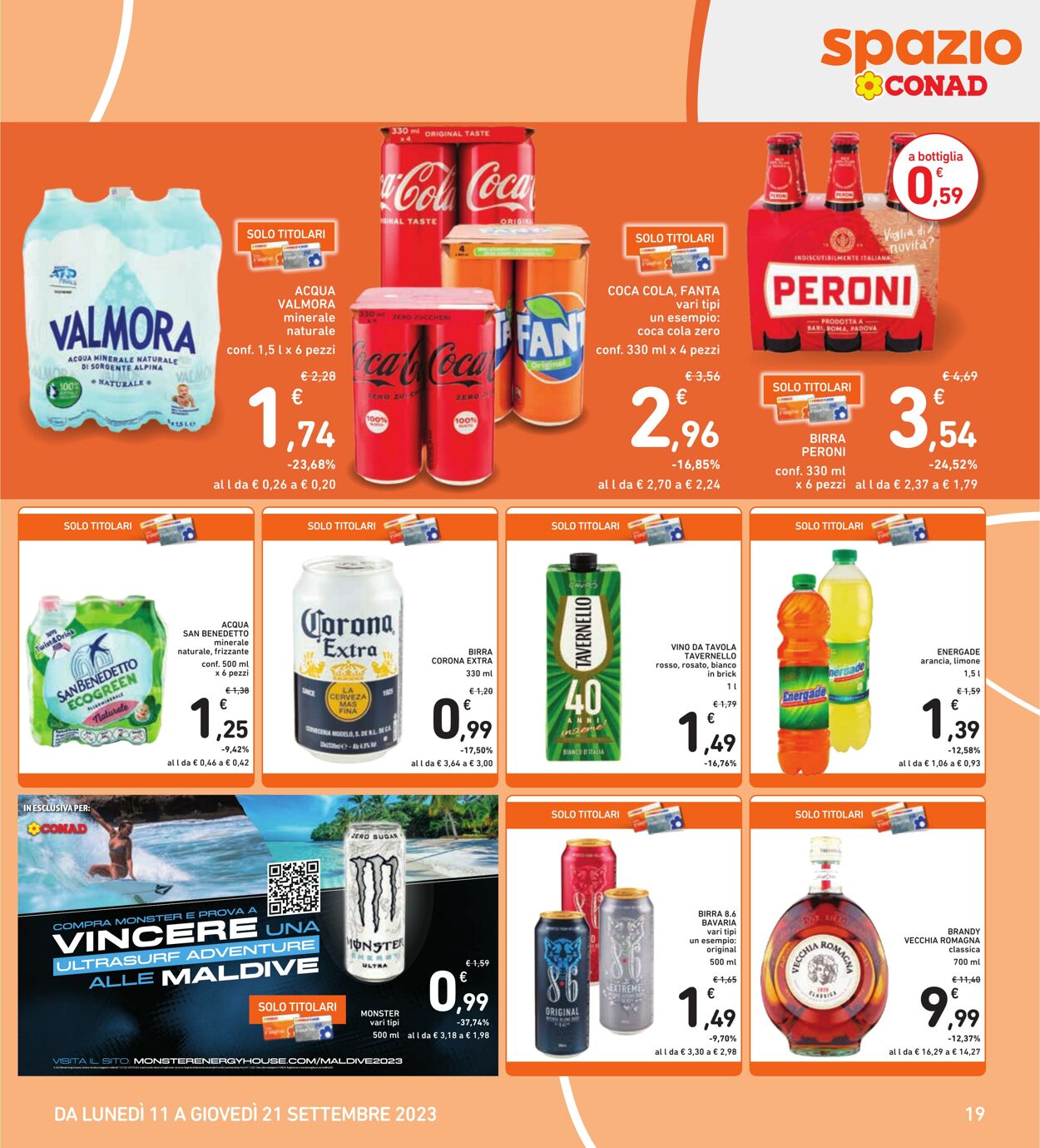 Volantino Conad 11.09.2023 - 21.09.2023