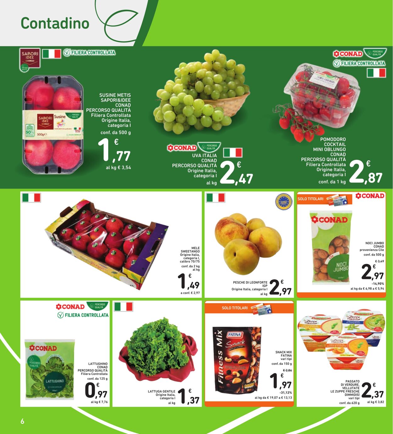 Volantino Conad 11.09.2023 - 21.09.2023