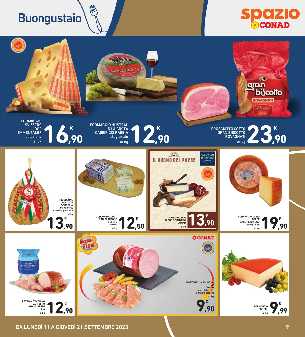 Volantino Conad 11.09.2023 - 21.09.2023