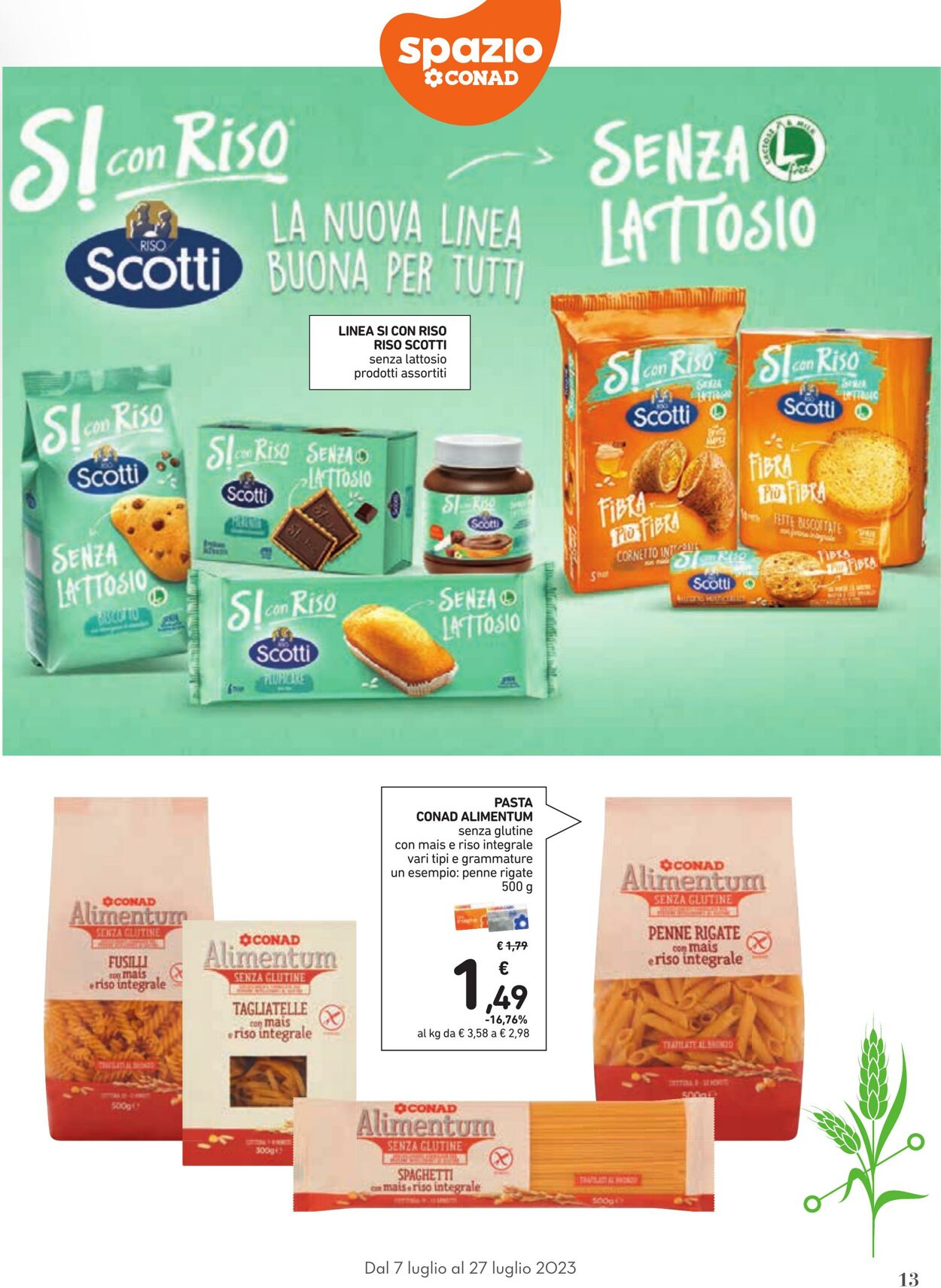 Volantino Conad 07.07.2023 - 27.07.2023