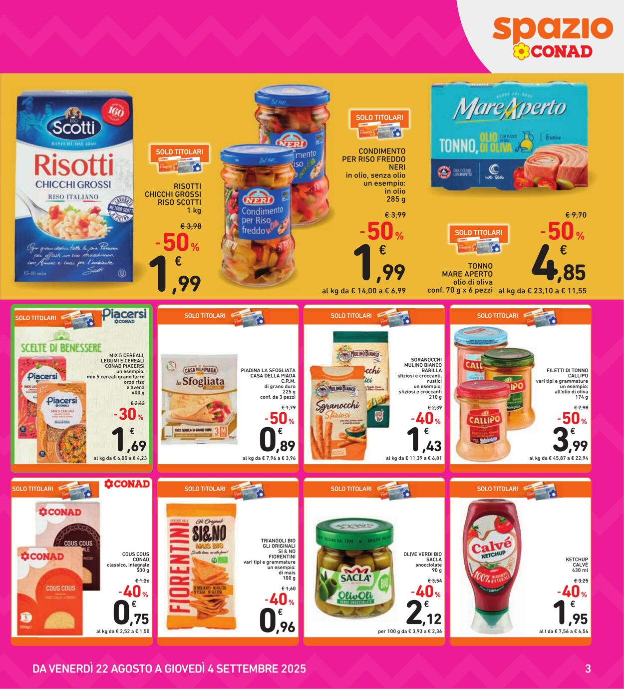 Volantino Conad 22.08.2025 - 22.08.2025