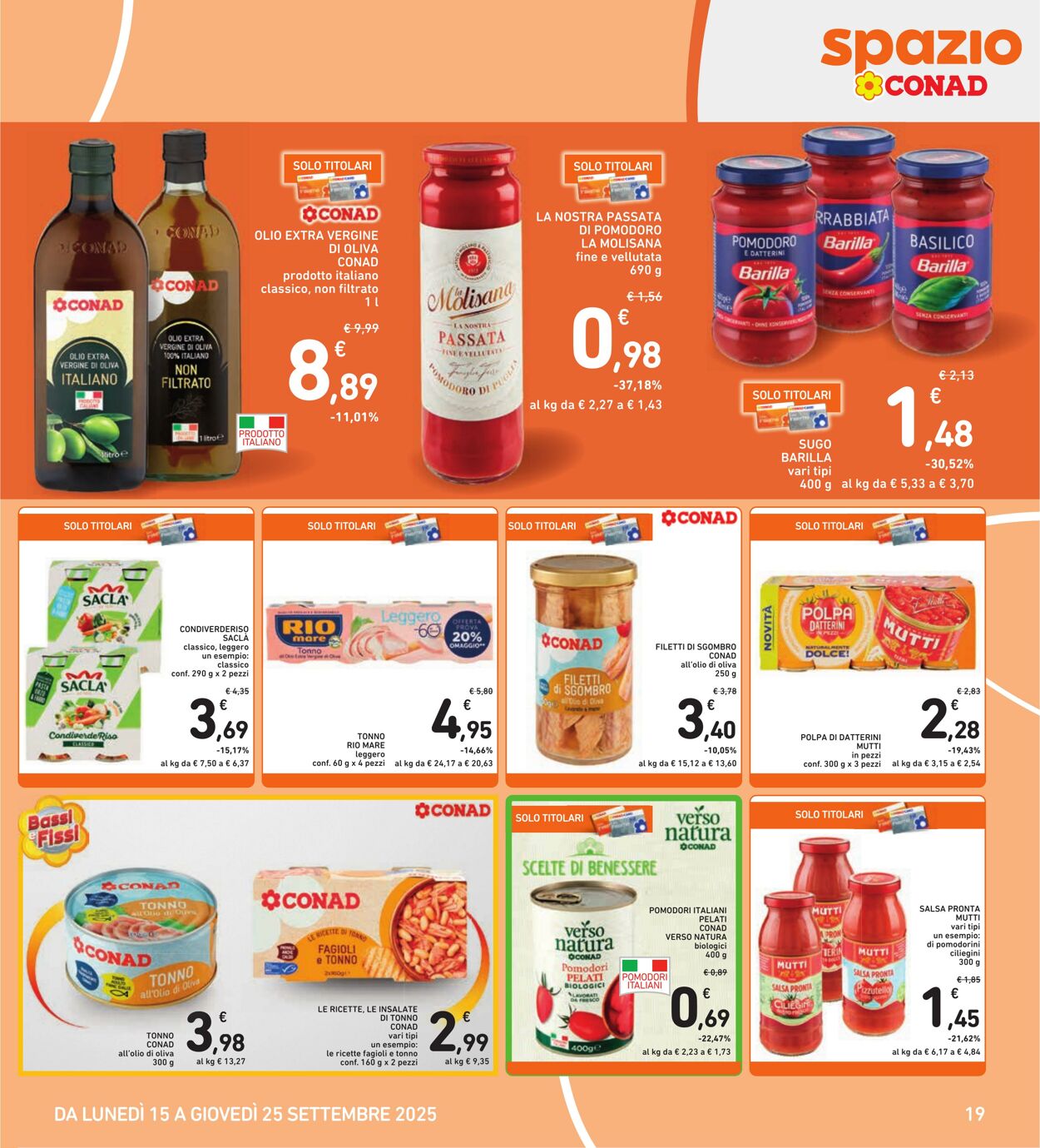 Volantino Conad 16.09.2025 - 16.09.2025