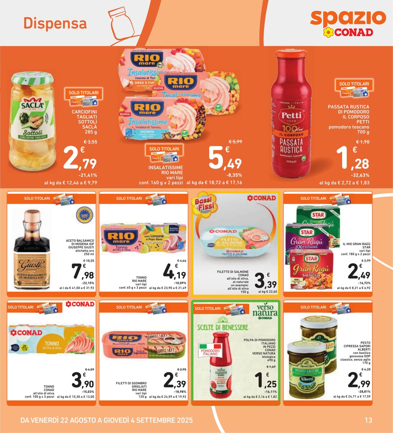 Volantino Conad 26.08.2025 - 26.08.2025