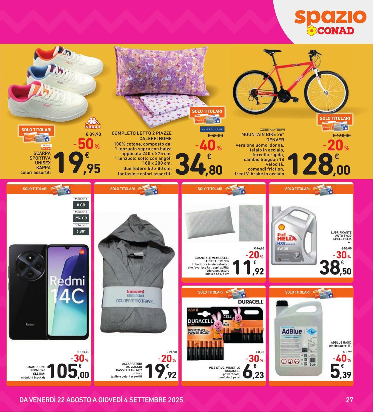 Volantino Conad 26.08.2025 - 26.08.2025