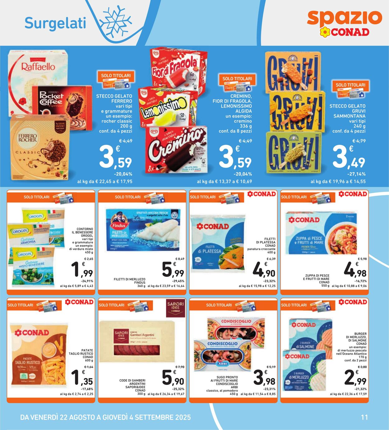 Volantino Conad 26.08.2025 - 26.08.2025
