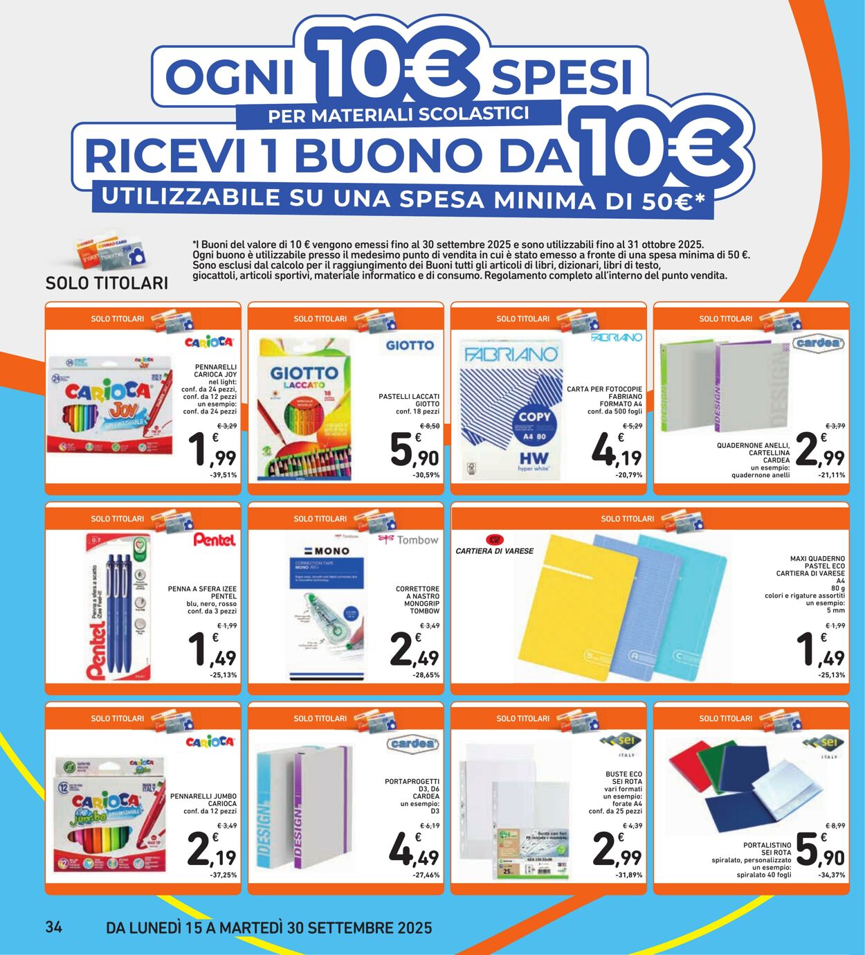 Volantino Conad 19.09.2025 - 19.09.2025