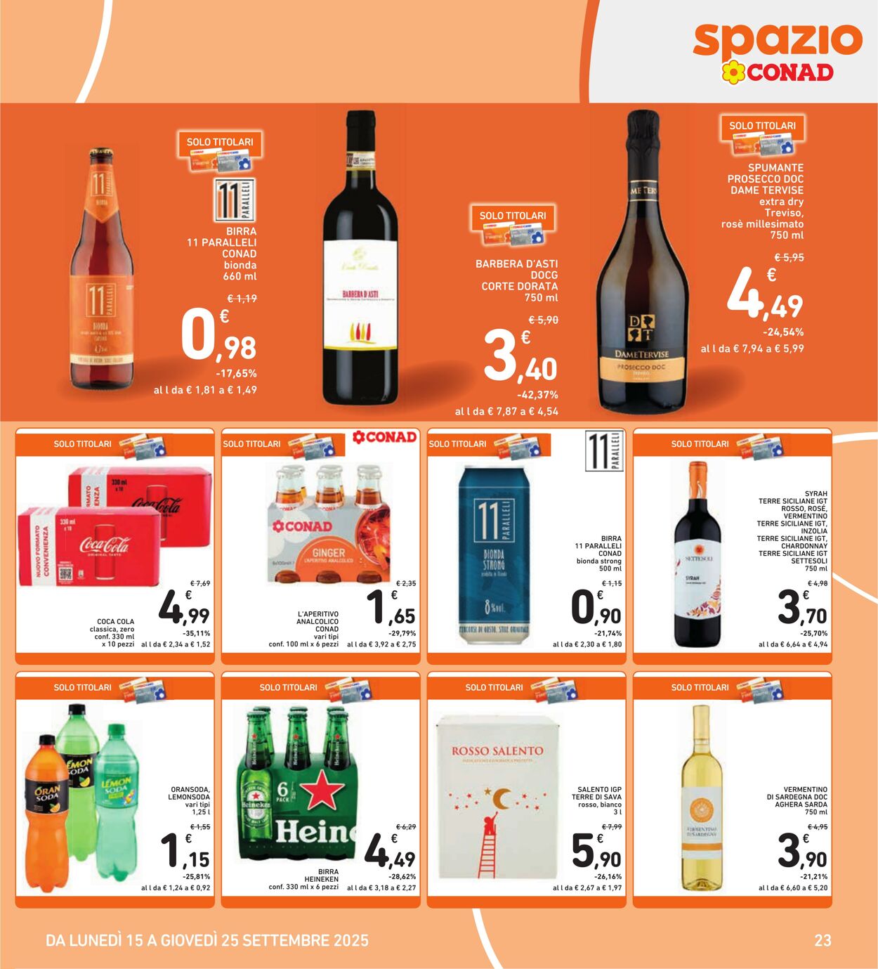Volantino Conad 19.09.2025 - 19.09.2025