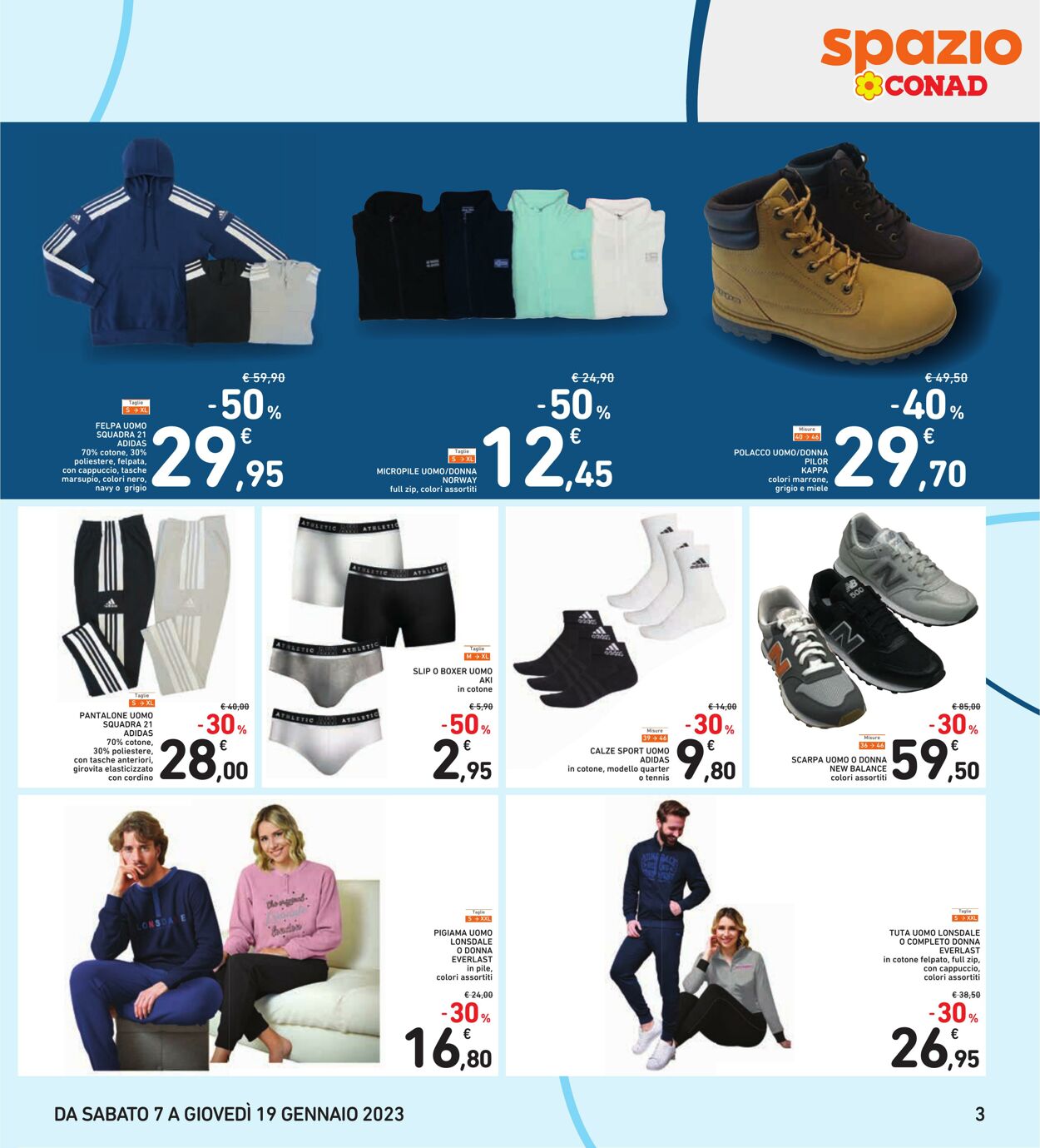 Volantino Conad 07.01.2023 - 19.01.2023