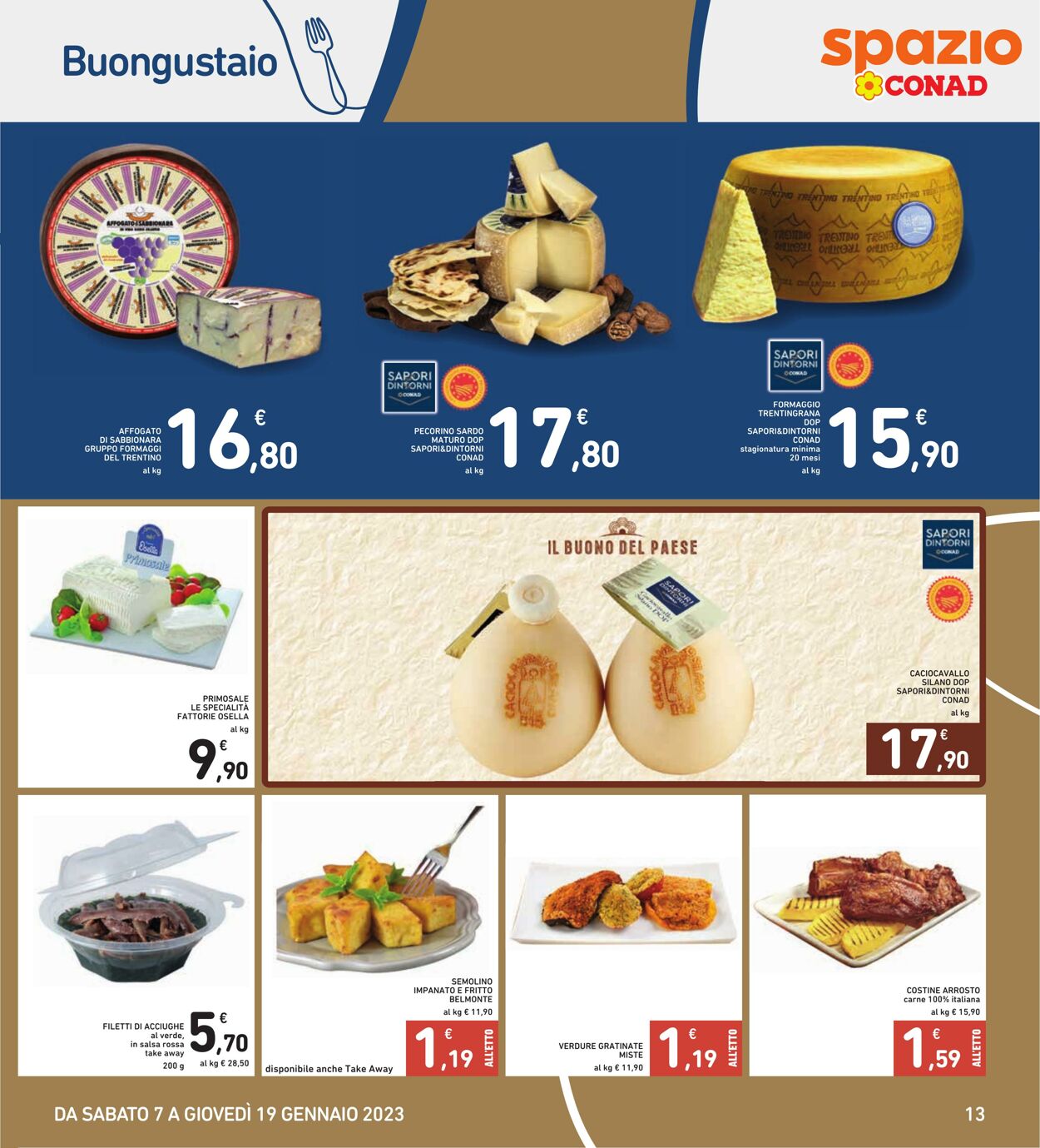 Volantino Conad 07.01.2023 - 19.01.2023