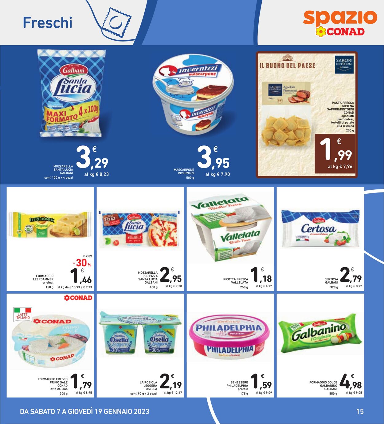 Volantino Conad 07.01.2023 - 19.01.2023