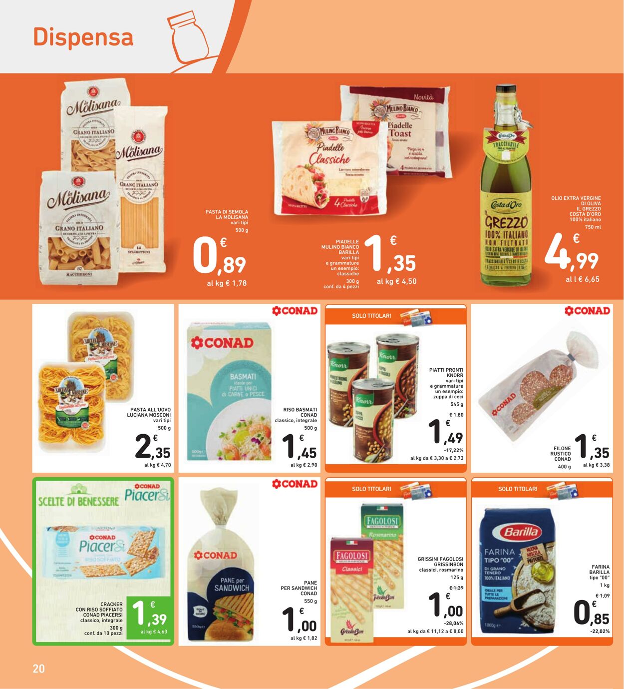 Volantino Conad 07.01.2023 - 19.01.2023