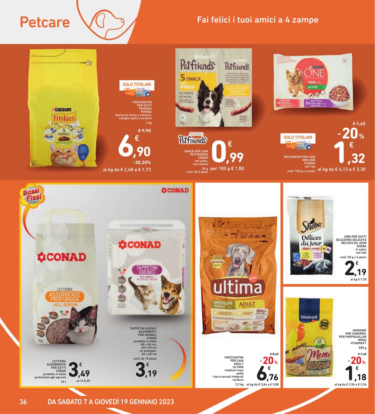 Volantino Conad 07.01.2023 - 19.01.2023