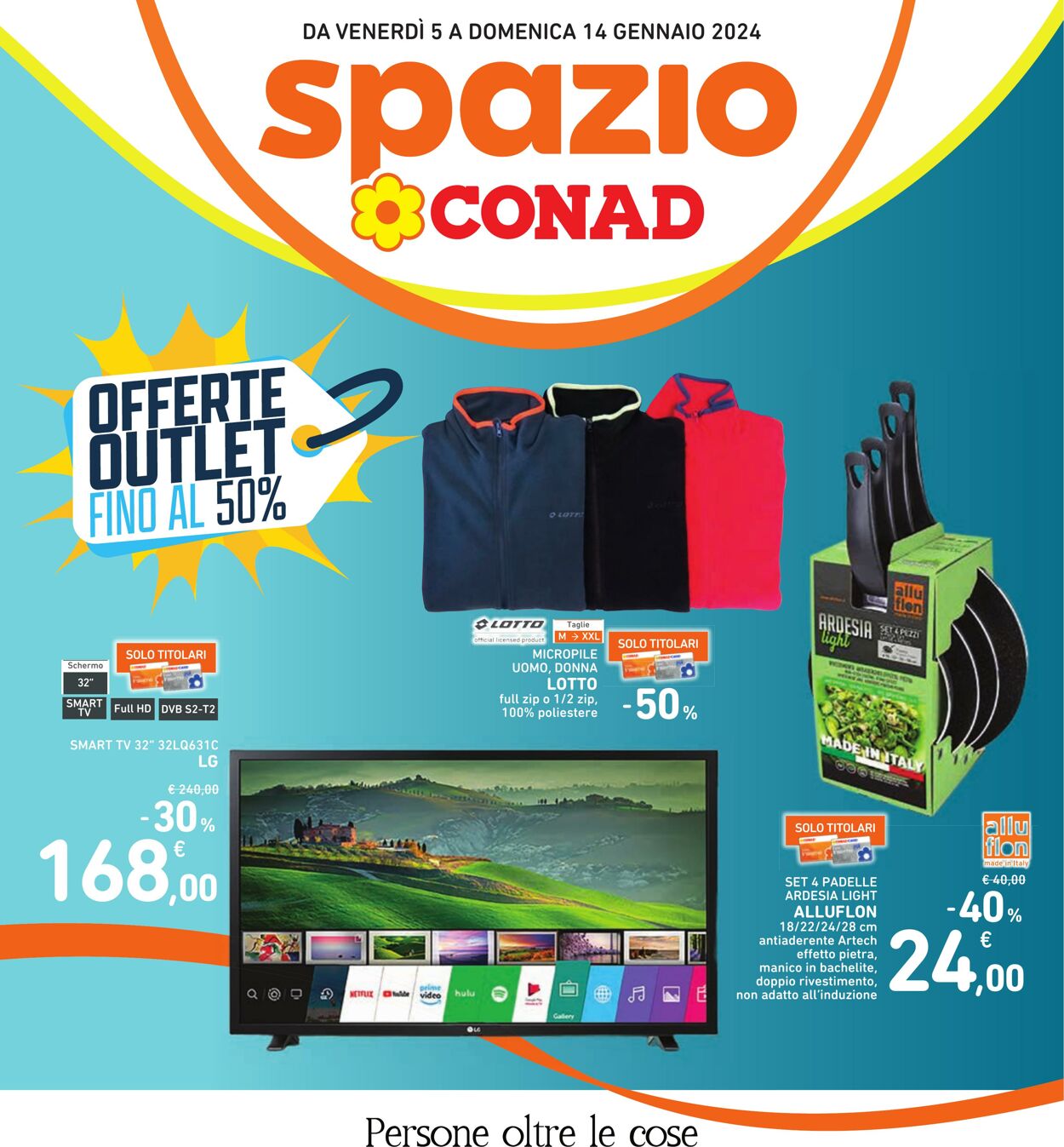 Volantino Conad 05.01.2024 - 14.01.2024