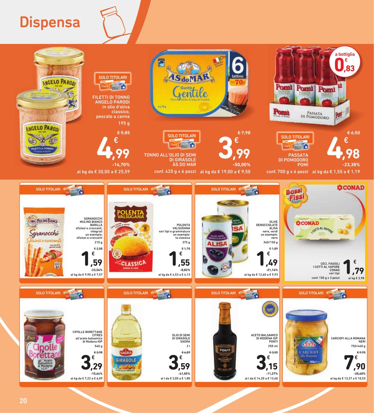 Volantino Conad 05.01.2024 - 14.01.2024