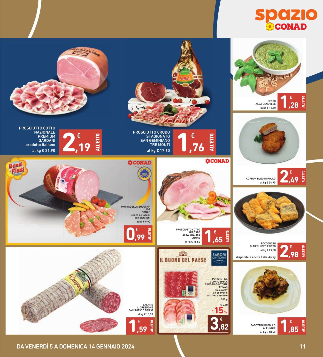 Volantino Conad 05.01.2024 - 14.01.2024