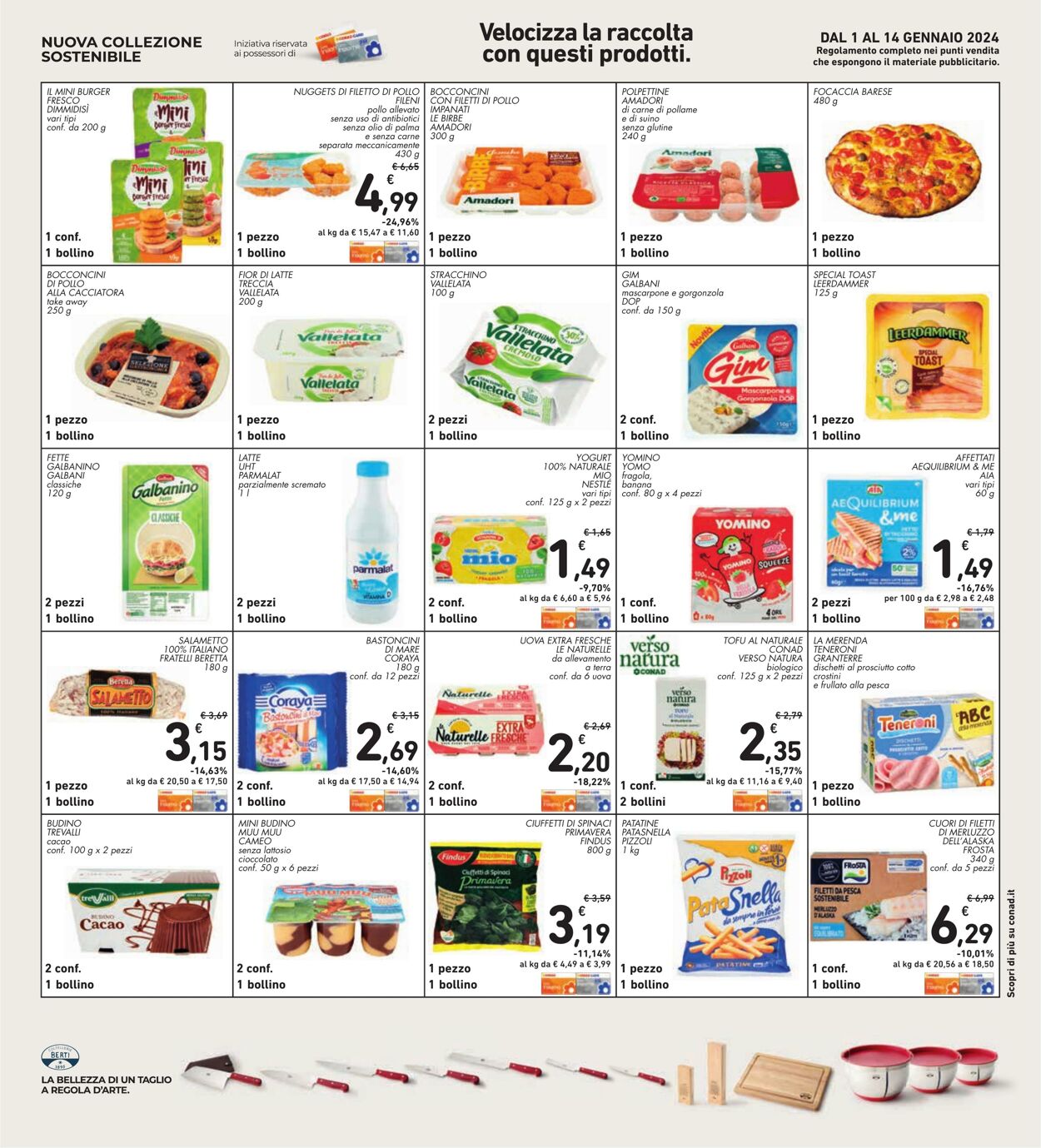 Volantino Conad 05.01.2024 - 14.01.2024