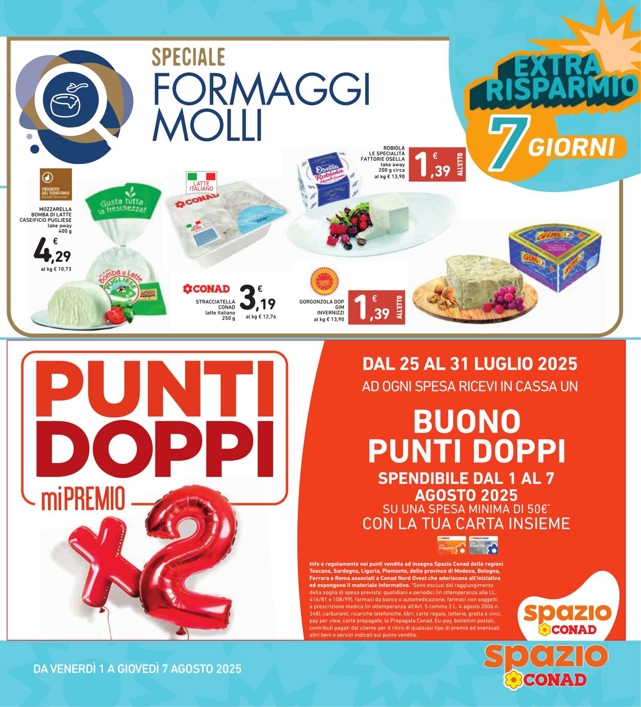 Volantino Conad 06.08.2025 - 06.08.2025