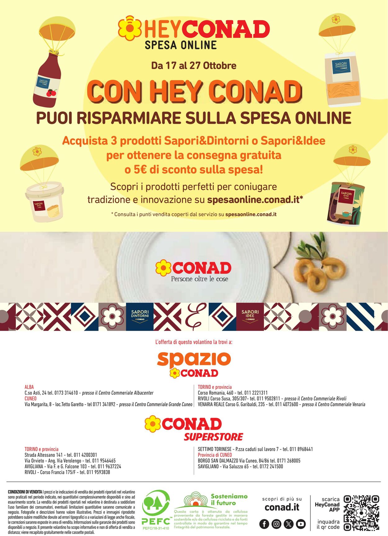 Volantino Conad 17.10.2024 - 09.11.2024