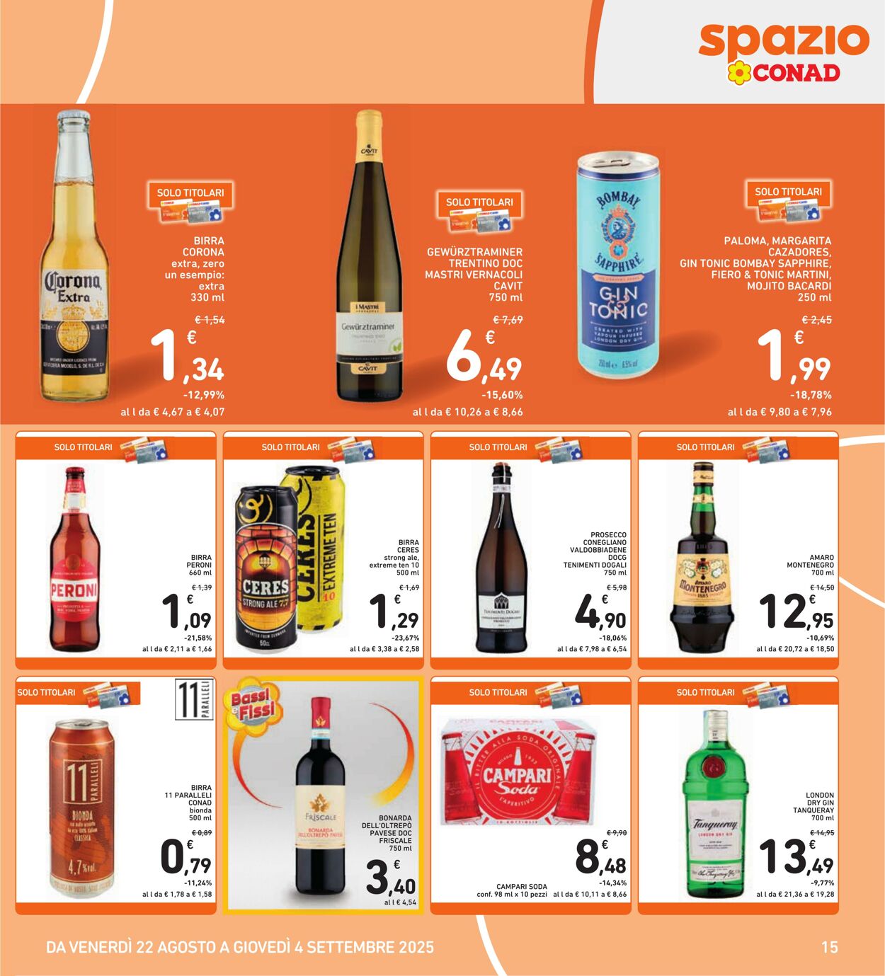 Volantino Conad 20.08.2025 - 20.08.2025