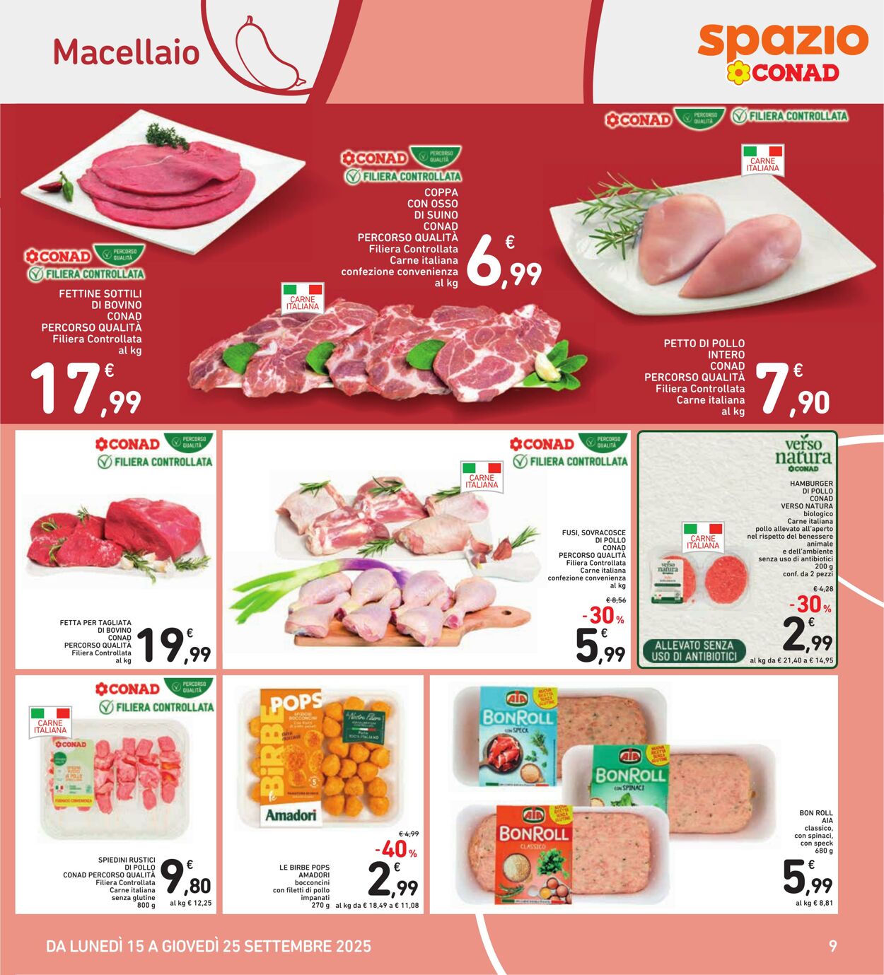 Volantino Conad 17.09.2025 - 17.09.2025