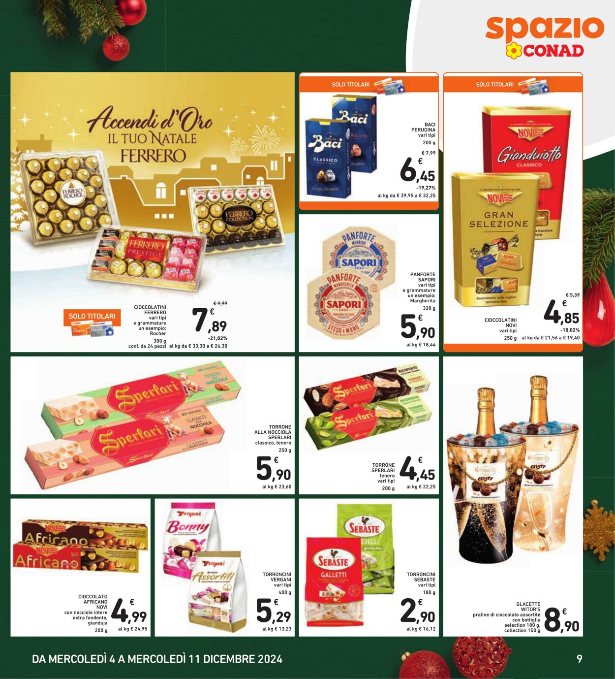 Volantino Conad 04.11.2024 - 11.12.2024