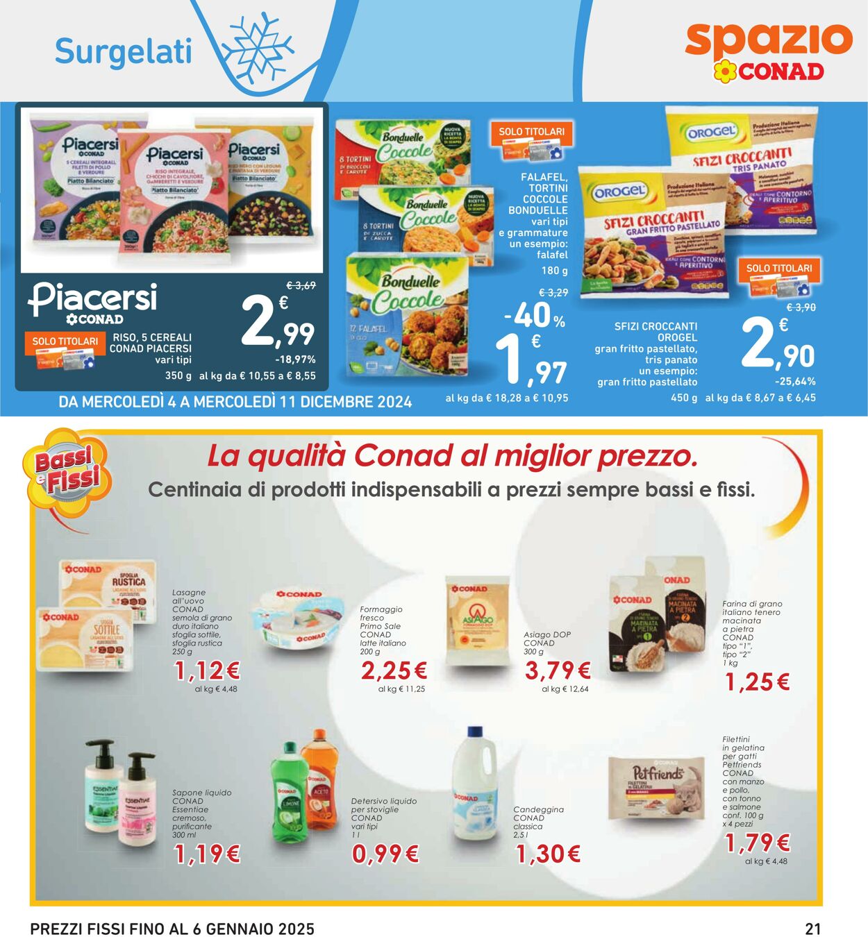 Volantino Conad 04.11.2024 - 11.12.2024