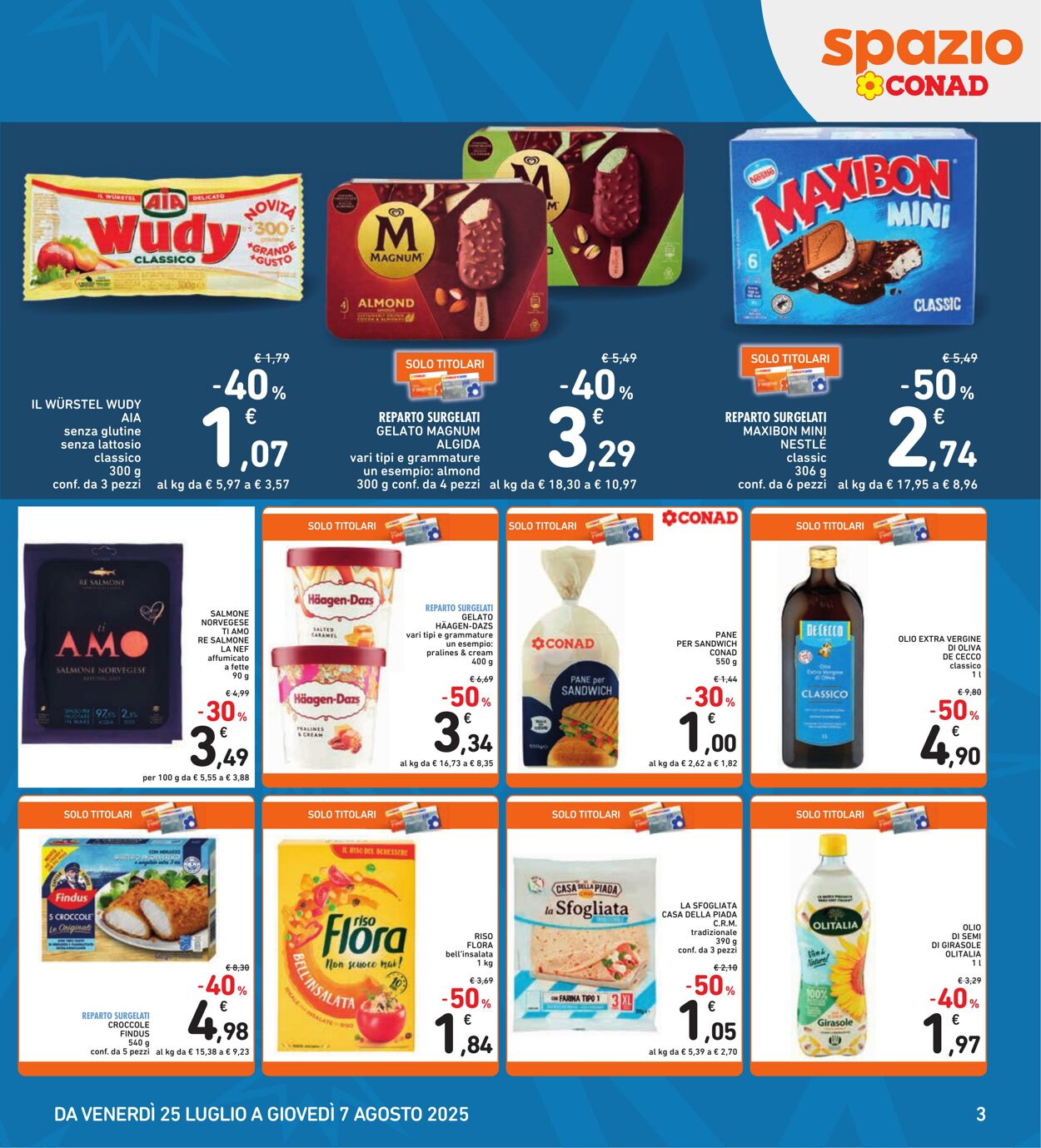 Volantino Conad 06.08.2025 - 06.08.2025