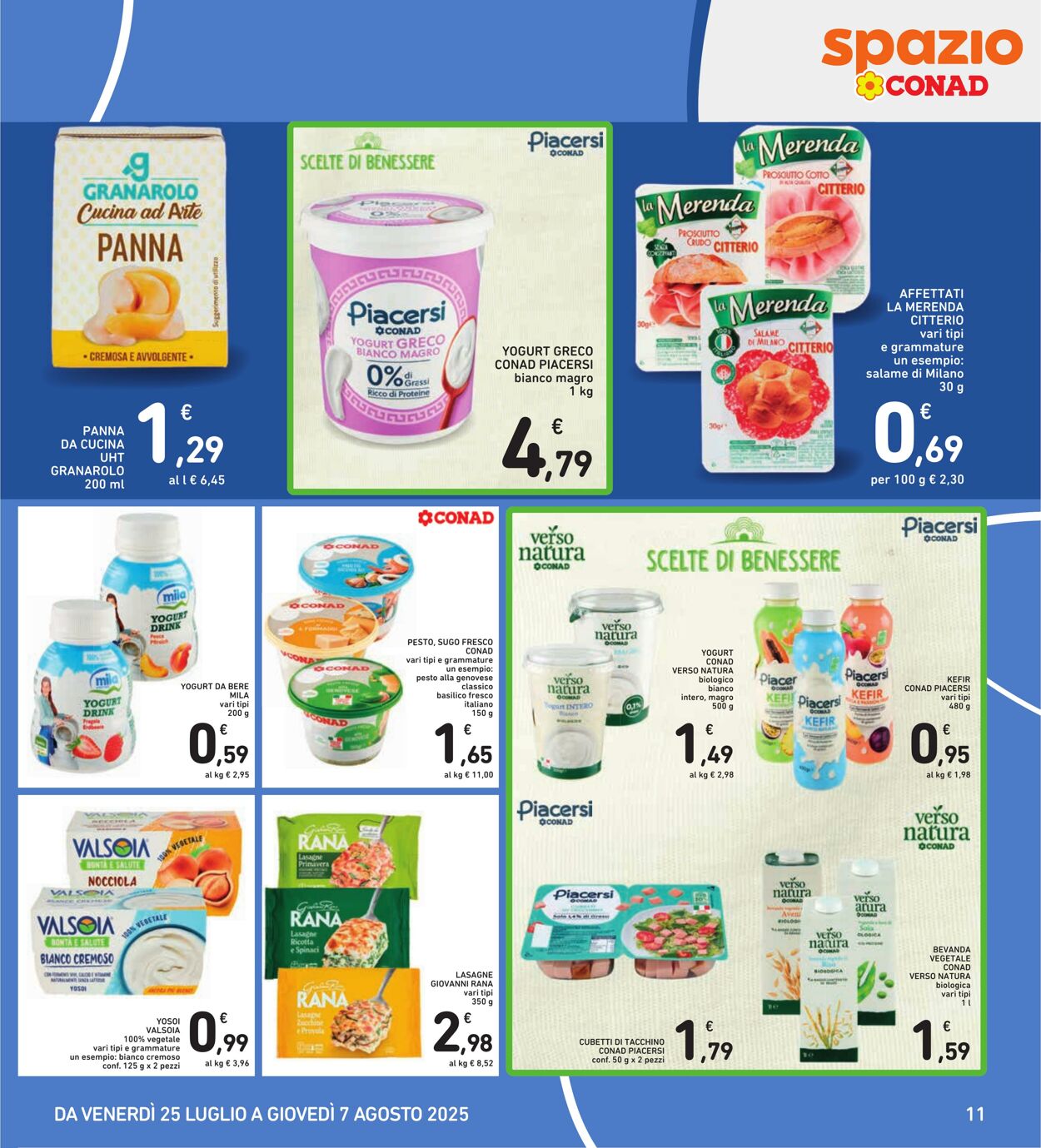 Volantino Conad 06.08.2025 - 06.08.2025
