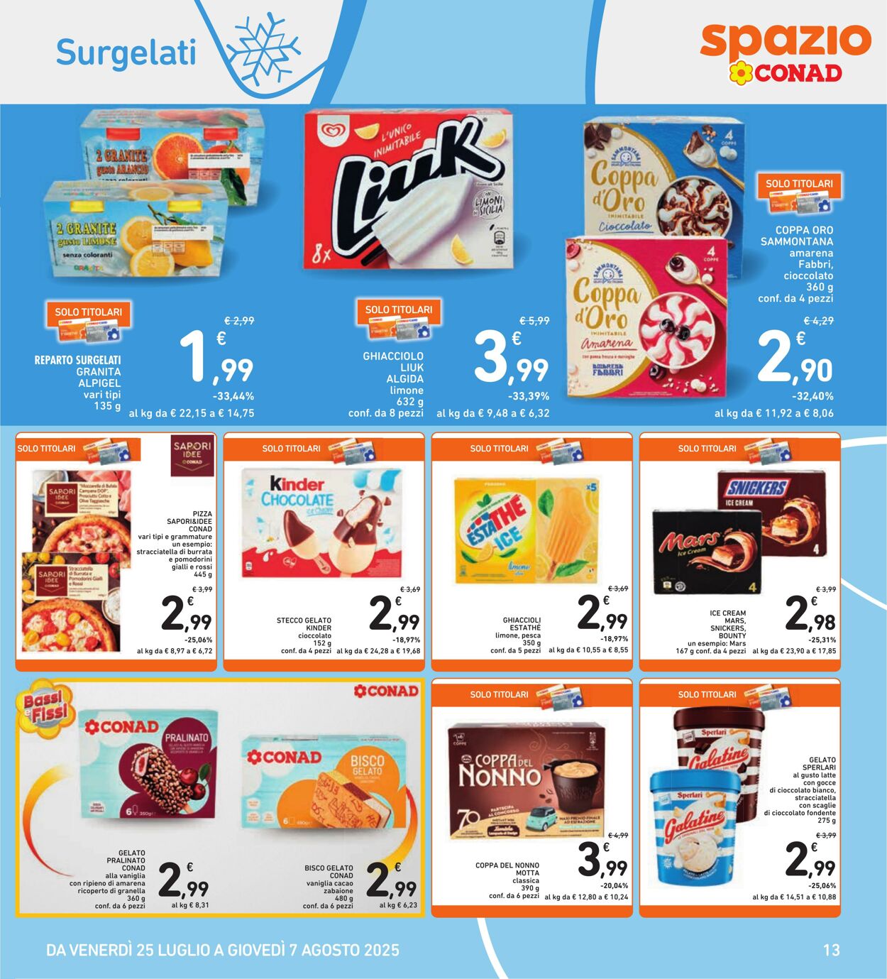 Volantino Conad 06.08.2025 - 06.08.2025