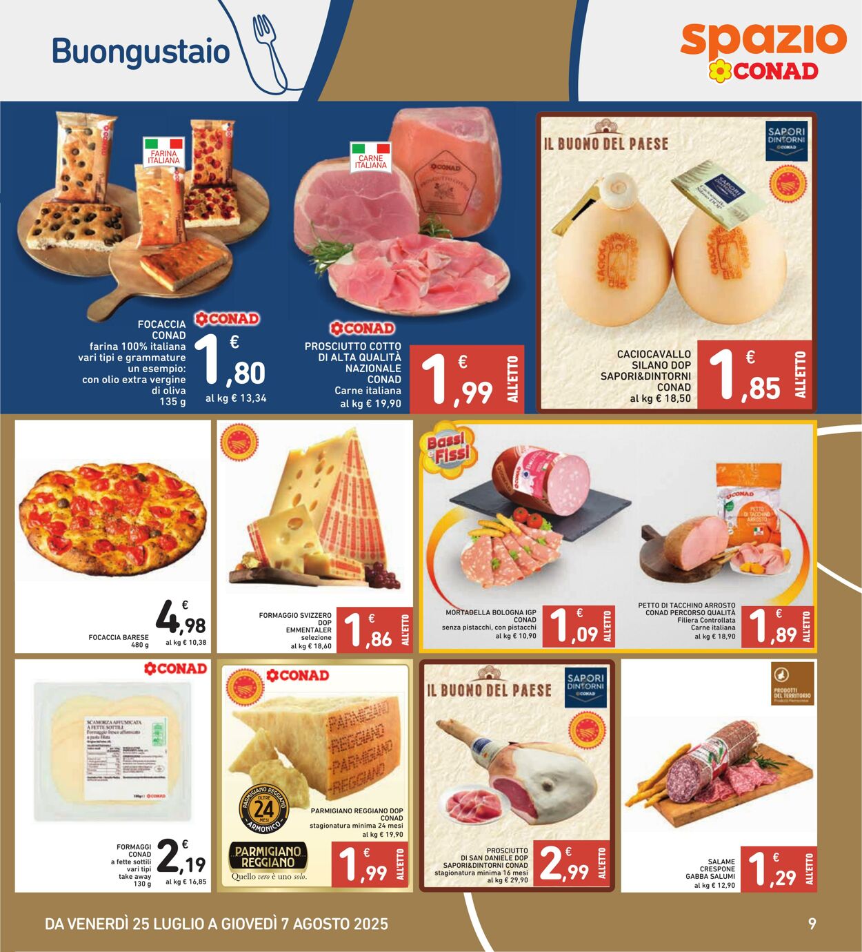 Volantino Conad 06.08.2025 - 06.08.2025