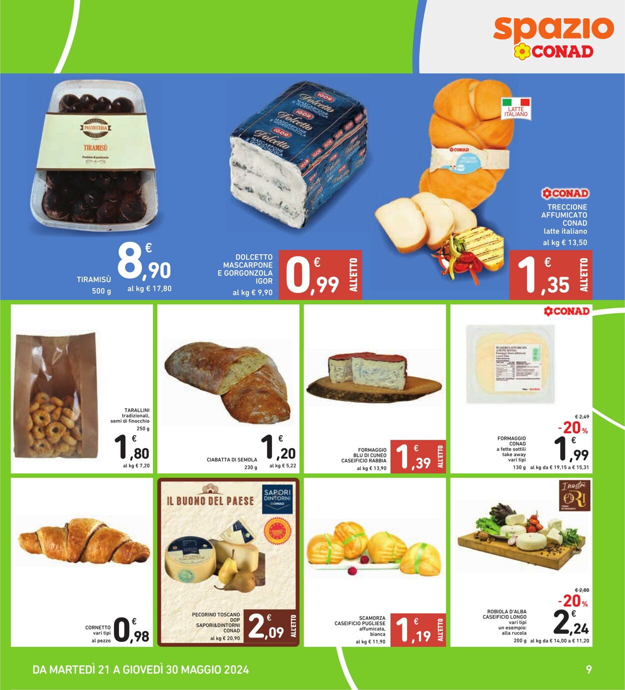 Volantino Conad 21.05.2024 - 30.05.2024