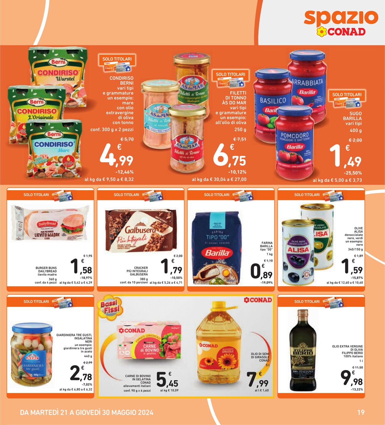 Volantino Conad 21.05.2024 - 30.05.2024