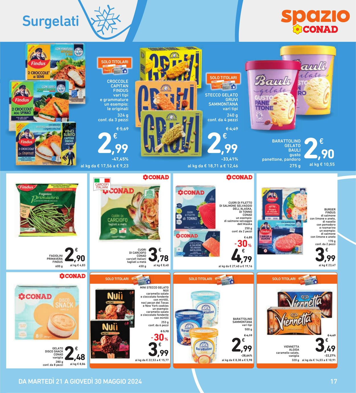 Volantino Conad 21.05.2024 - 30.05.2024