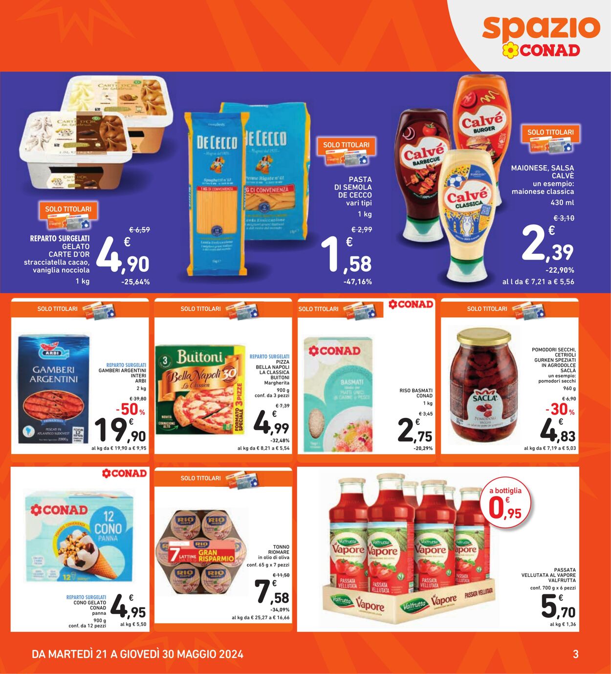 Volantino Conad 21.05.2024 - 30.05.2024